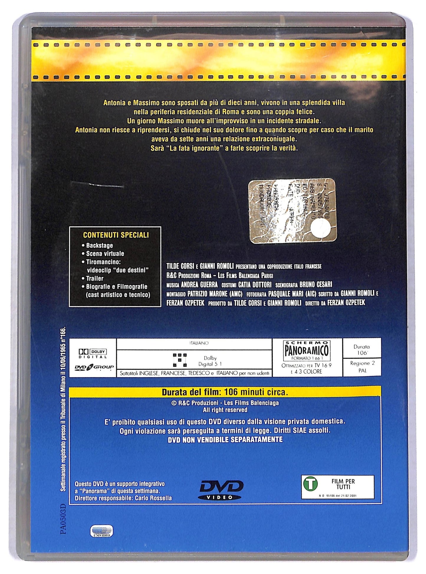 EBOND Le fate ignoranti DVD EDITORIALE D774126