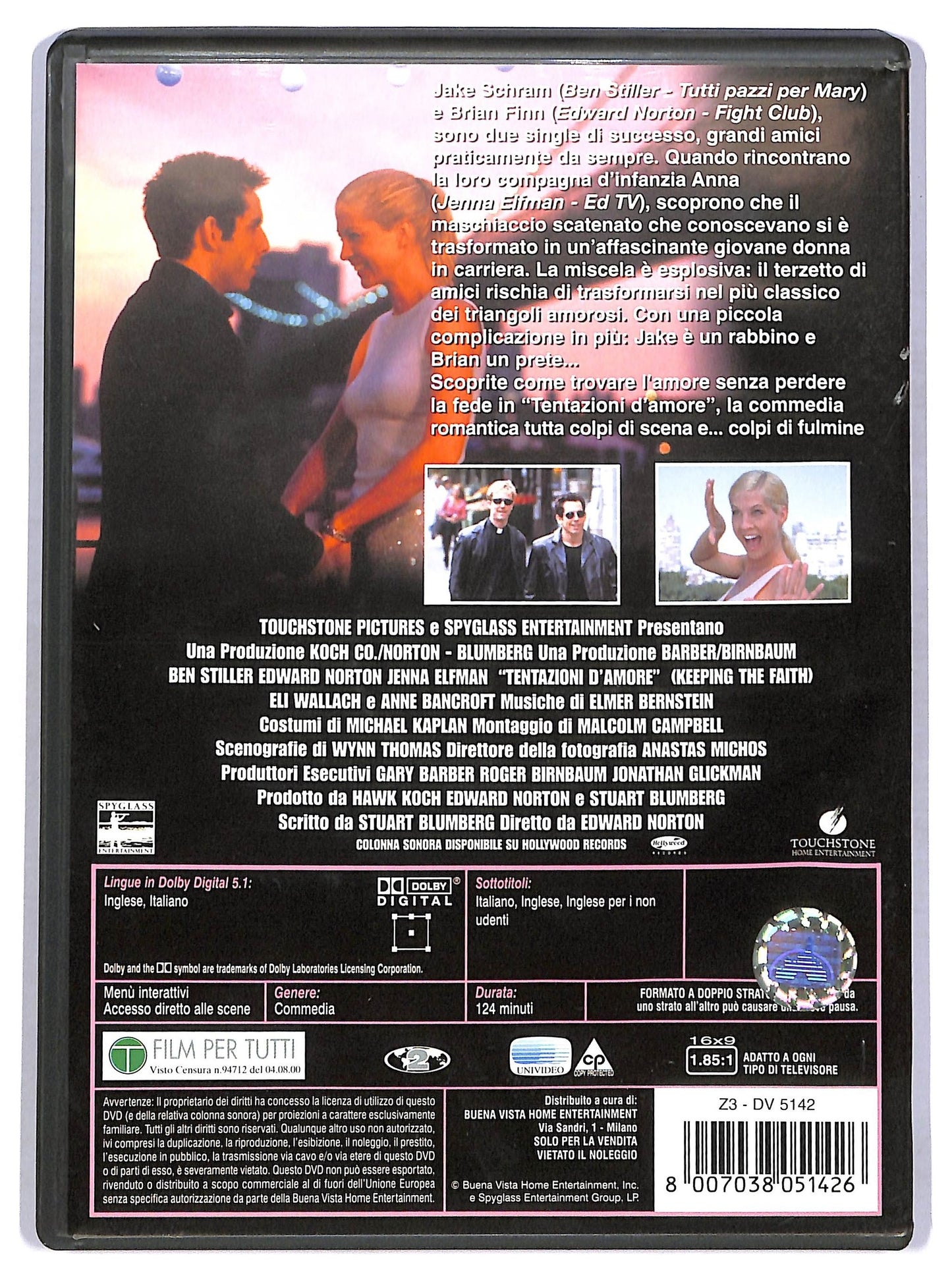 EBOND Tentazioni d'amore DVD D774127