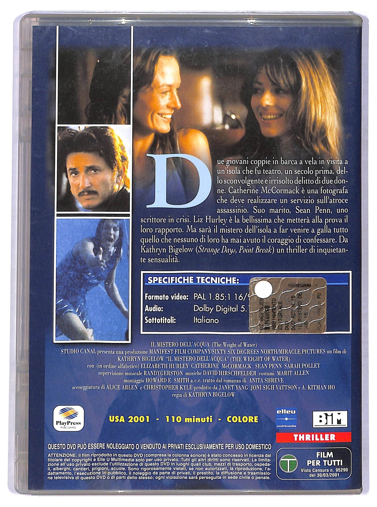 EBOND Il mistero dell'acqua EDITORIALE DVD D774239