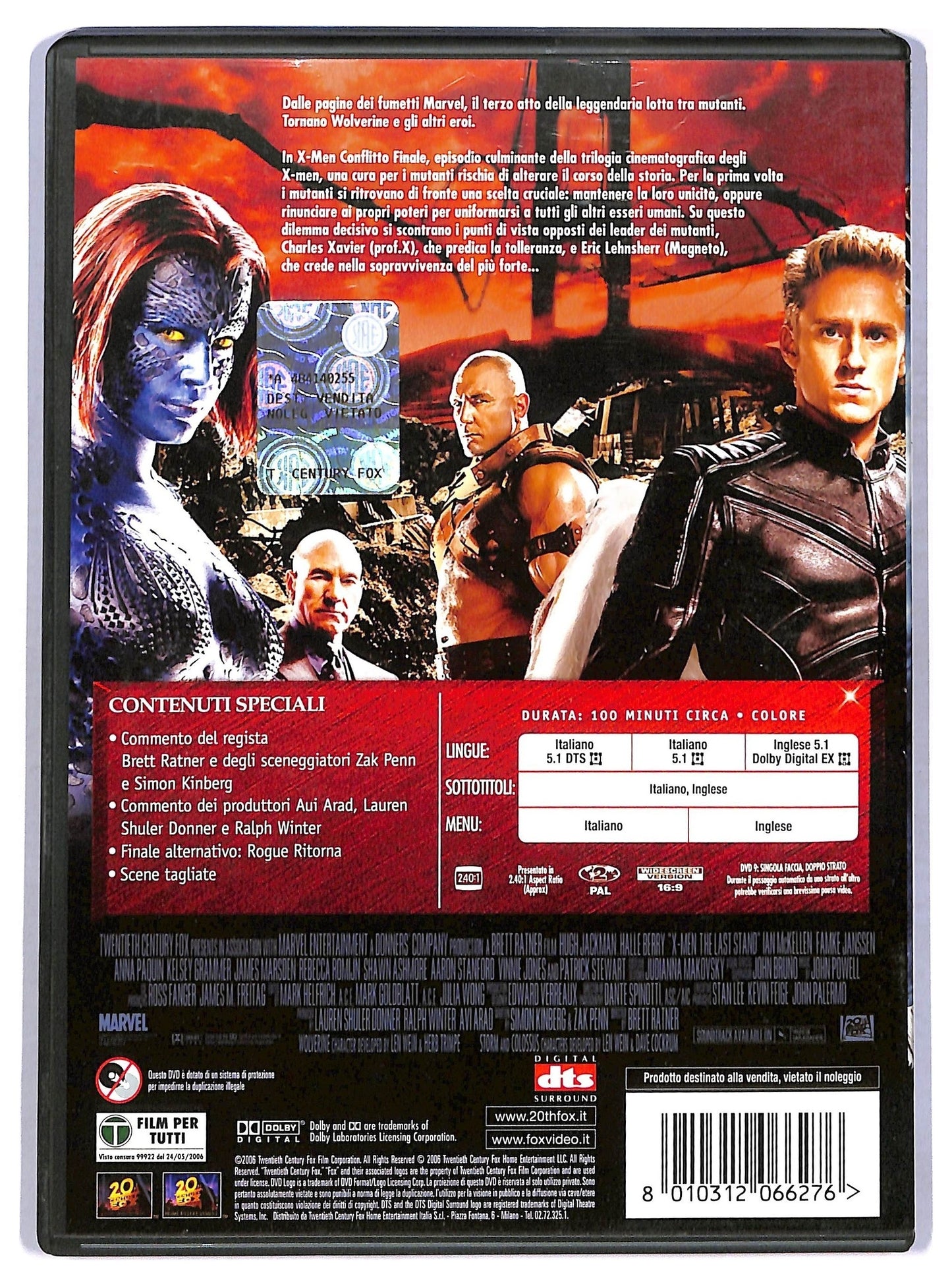 EBOND x Men Conflitto Finale DVD D774254