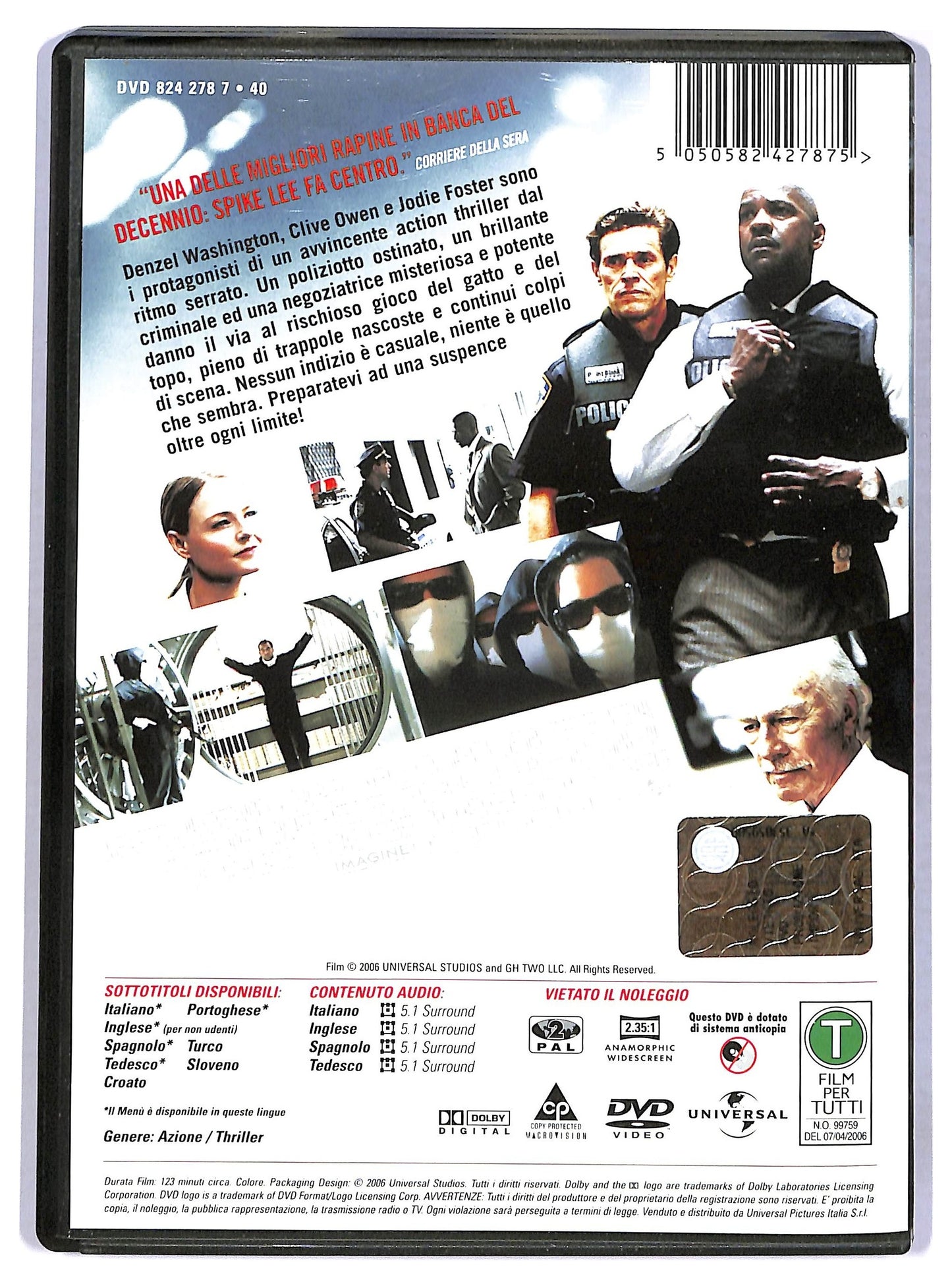 EBOND inside man DVD D774307
