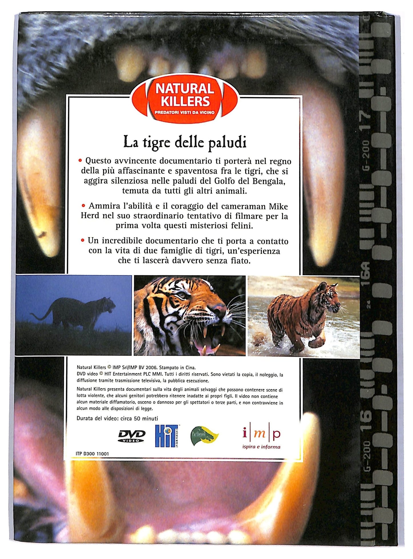 EBOND Tigre delle paludi DVD EDITORIALE D774346