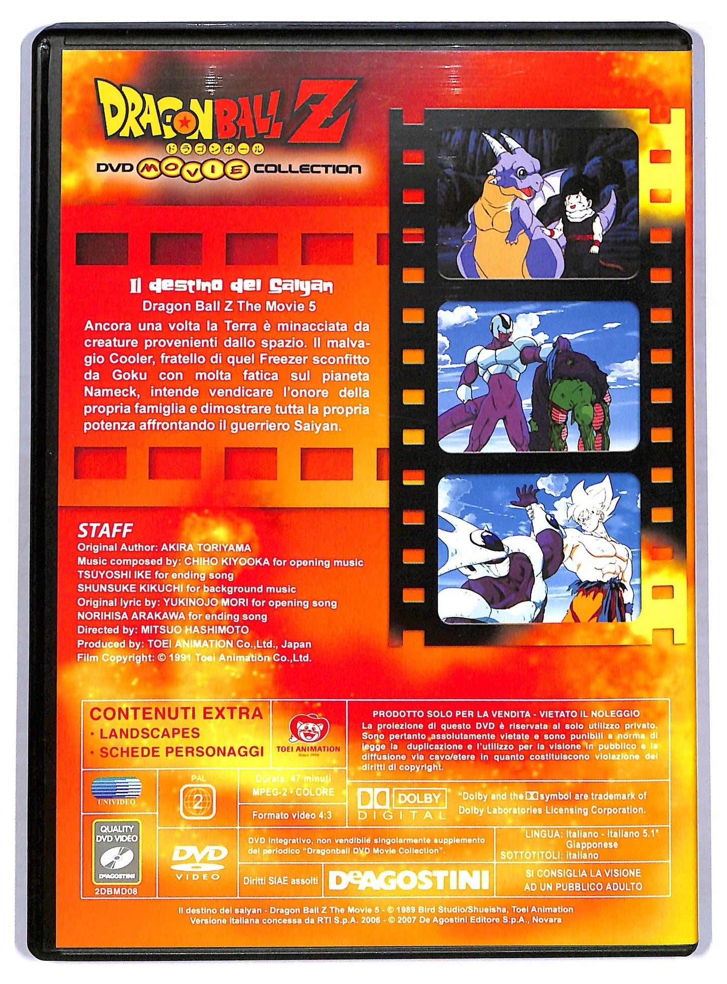 EBOND Dragonball Z - IL Destino Dei Saiyan EDITORIALE DVD D774354