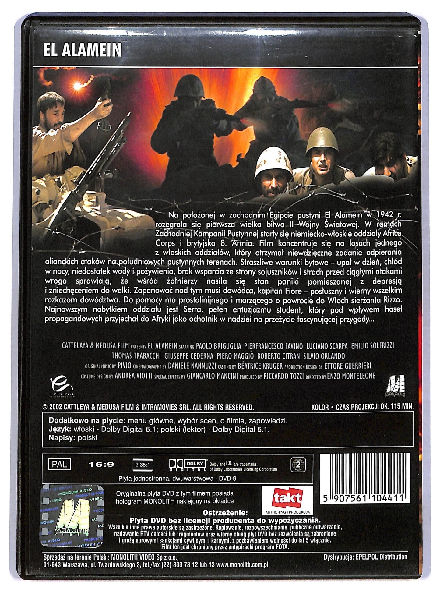 EBOND EL Alamein DVD D774356