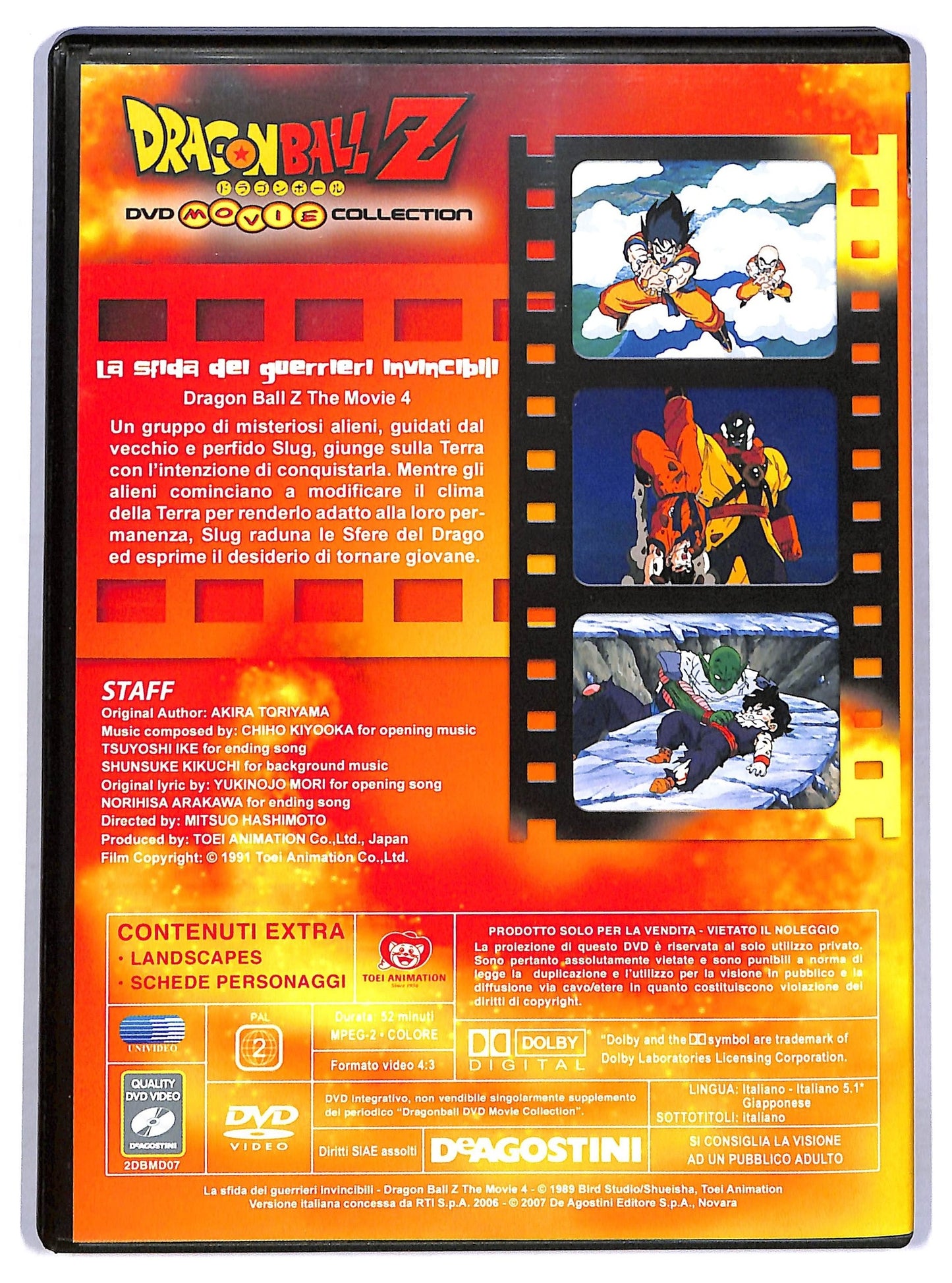 EBOND Dragonball Z - La Sfida Dei Guerrieri Invincibili EDITORIALE DVD D774359