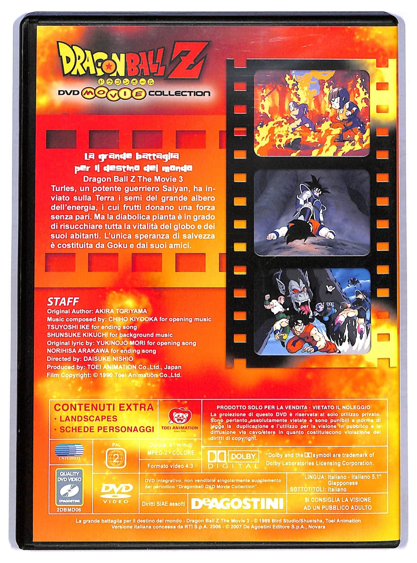EBOND Dragonball Z La Grande Battaglia Per IL Destino del Mondo EDITORIALE DVD D774360