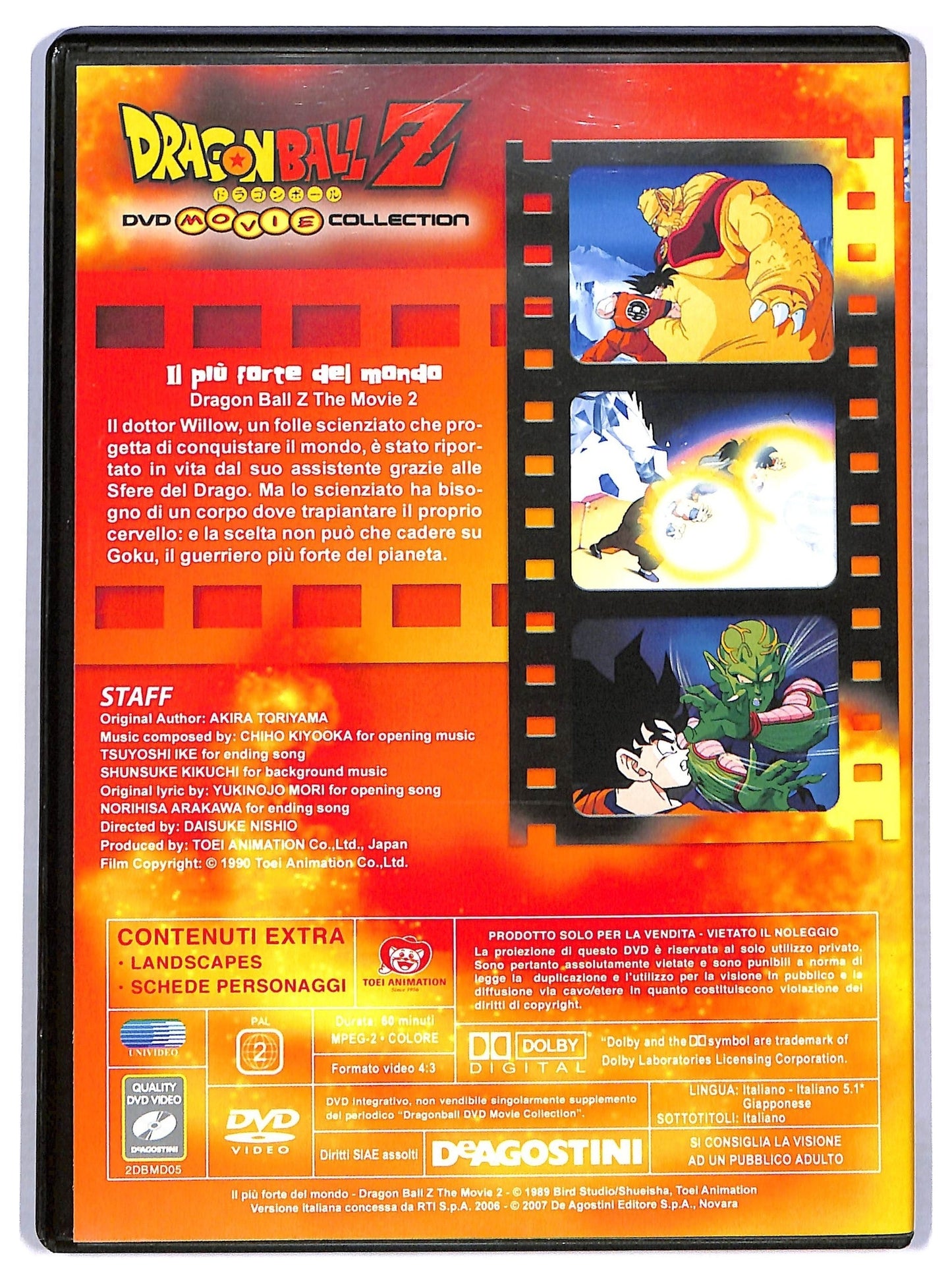 EBOND Dragonball Z IL Piu Forte Del Mondo EDITORIALE DVD D774415