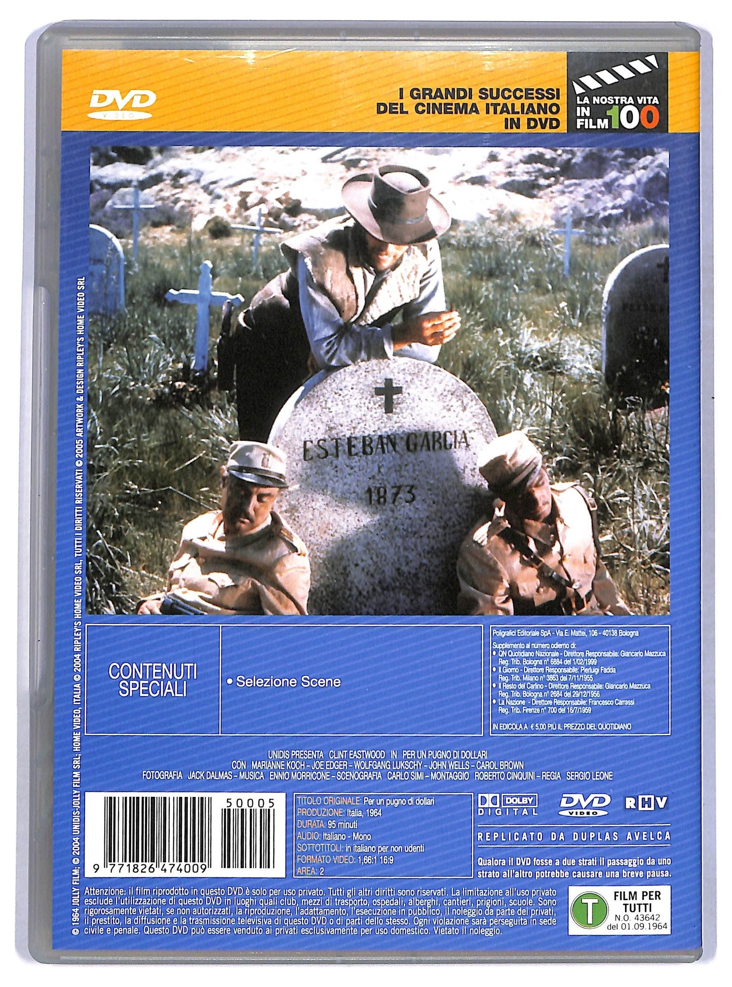 EBOND Per un pugno di dollari EDITORIALE DVD D774416