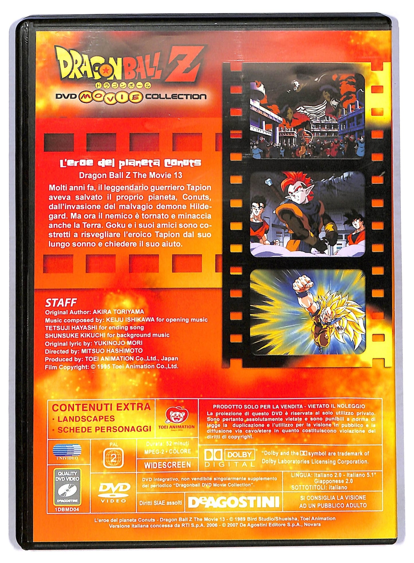 EBOND Dragonball Z L'Eroe Dl Pianeta Conuts EDITORIALE DVD D774433