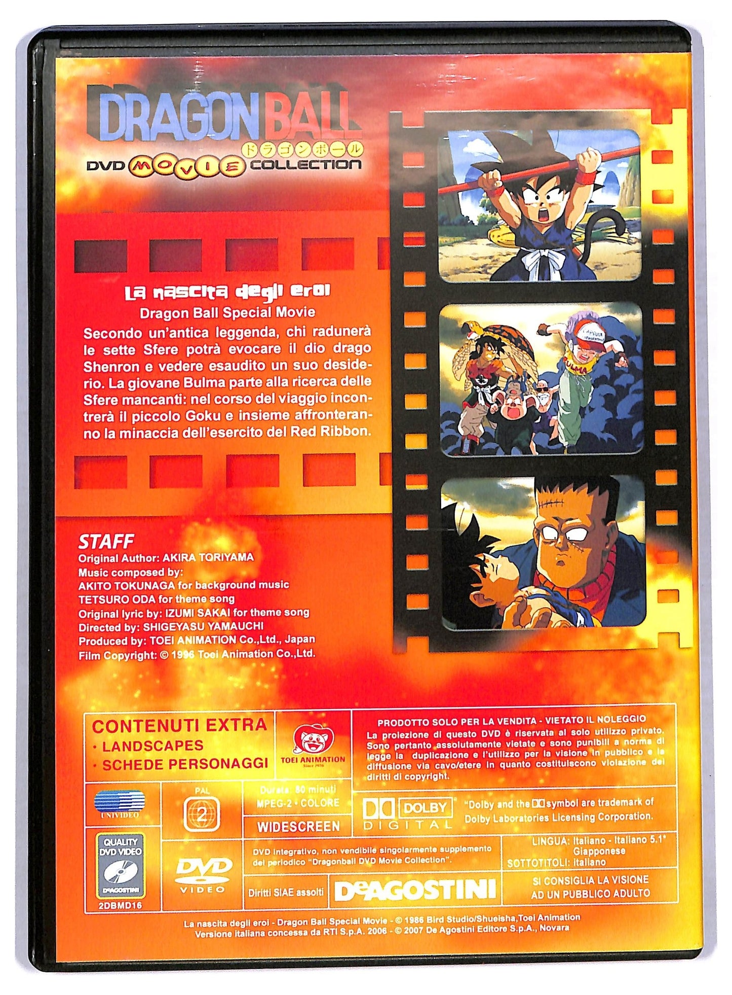 EBOND Dragonball La Nascita Degli Eroi EDITORIALE DVD D774435
