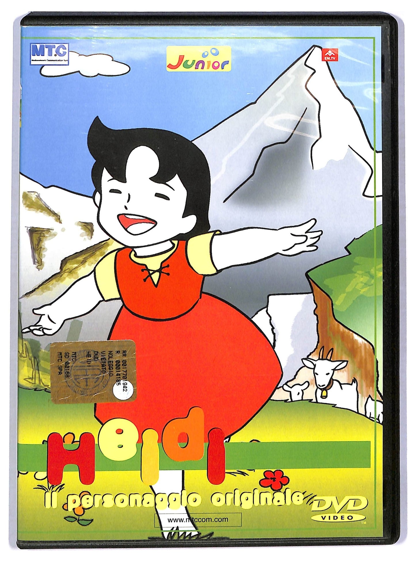 EBOND Heidi IL Personaggio Originale Capitoli da 1 a 3 DVD D774446