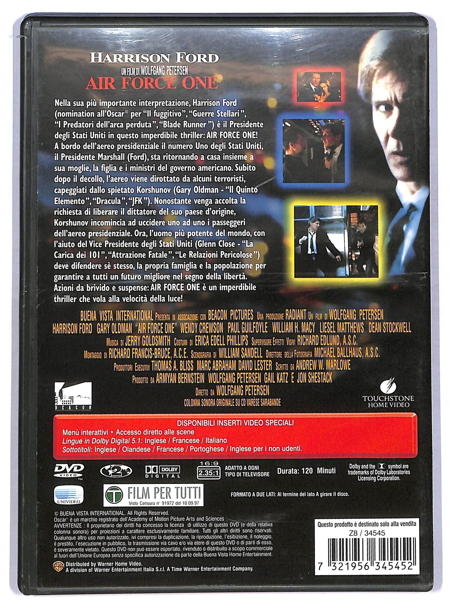 EBOND Air Force One DVD D774456