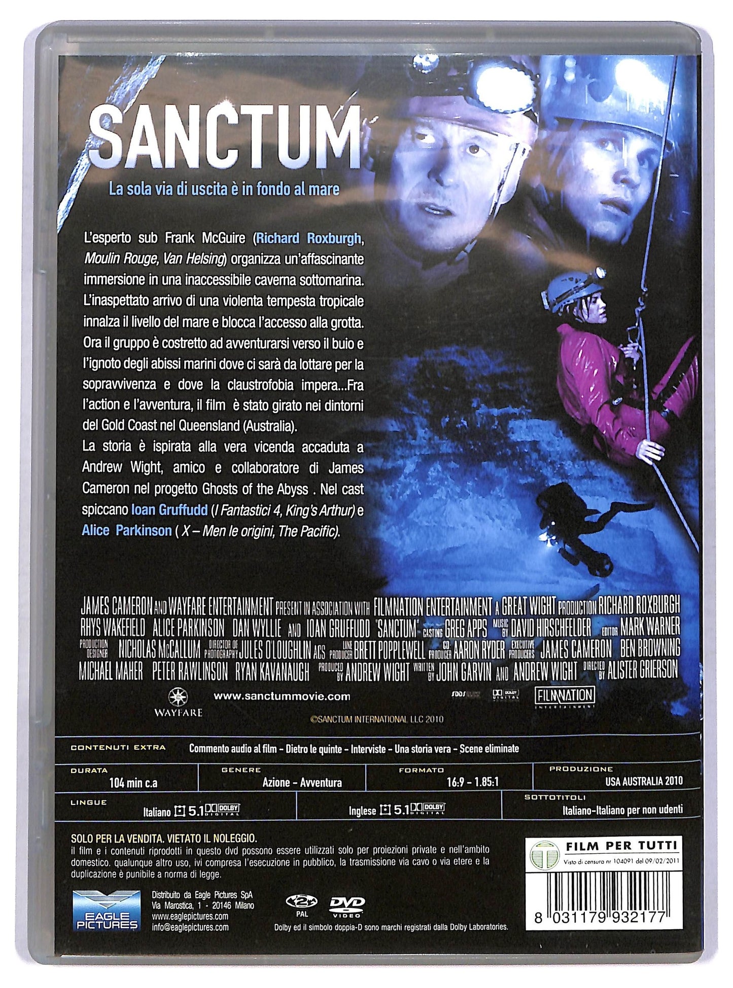 EBOND Sanctum EDITORIALE DVD D774529