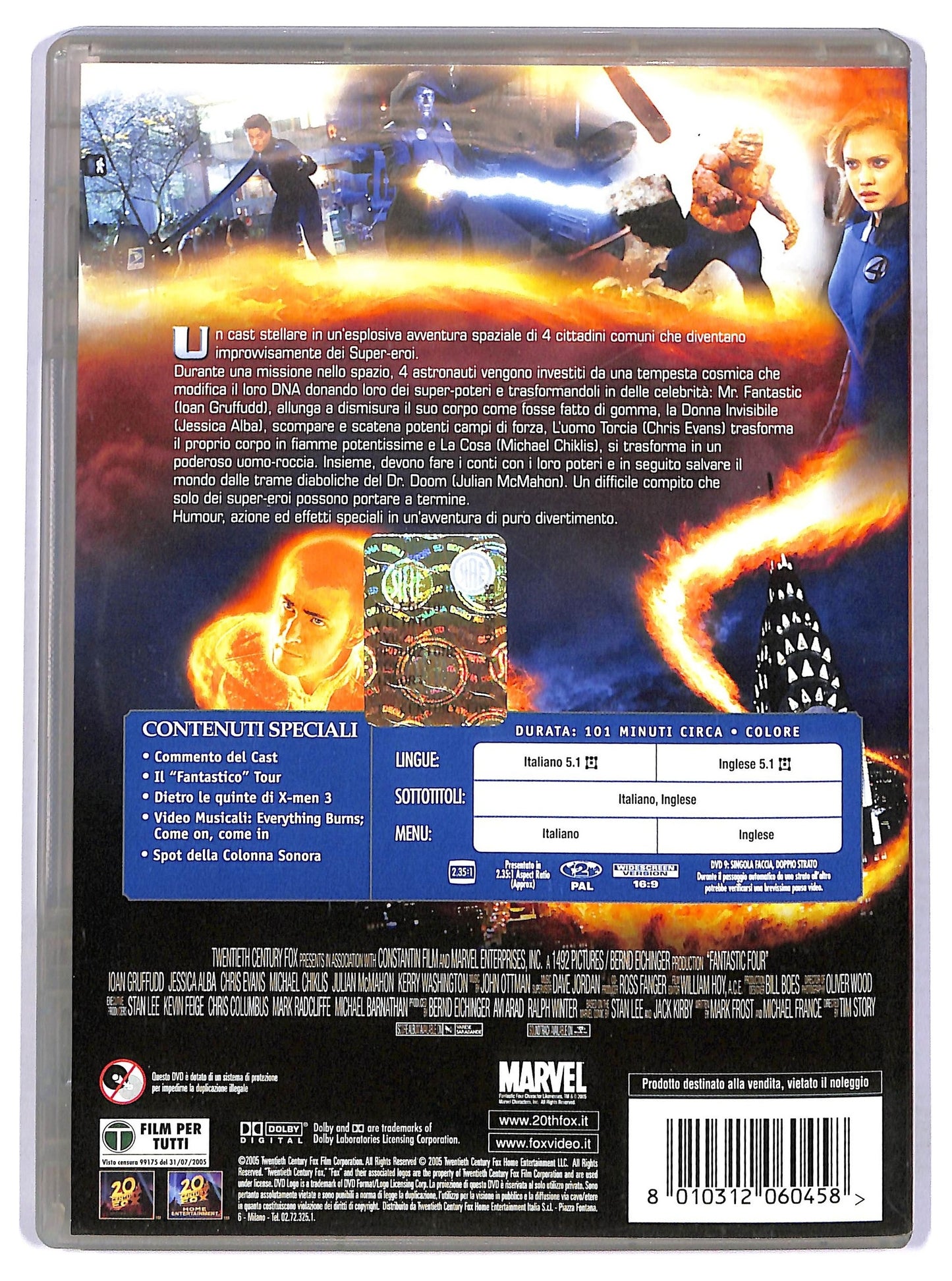 EBOND I Fantastici 4 DVD D774561