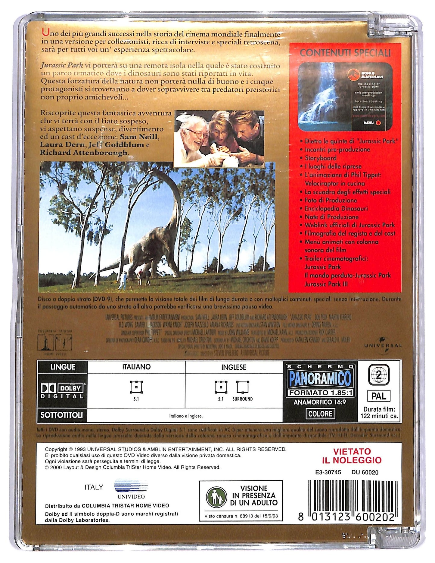 EBOND Jurassic Park SJB DVD D774608