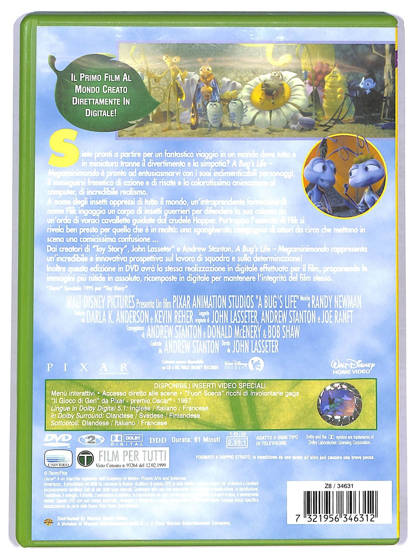 EBOND a bug's life magaminimondo DVD D774616