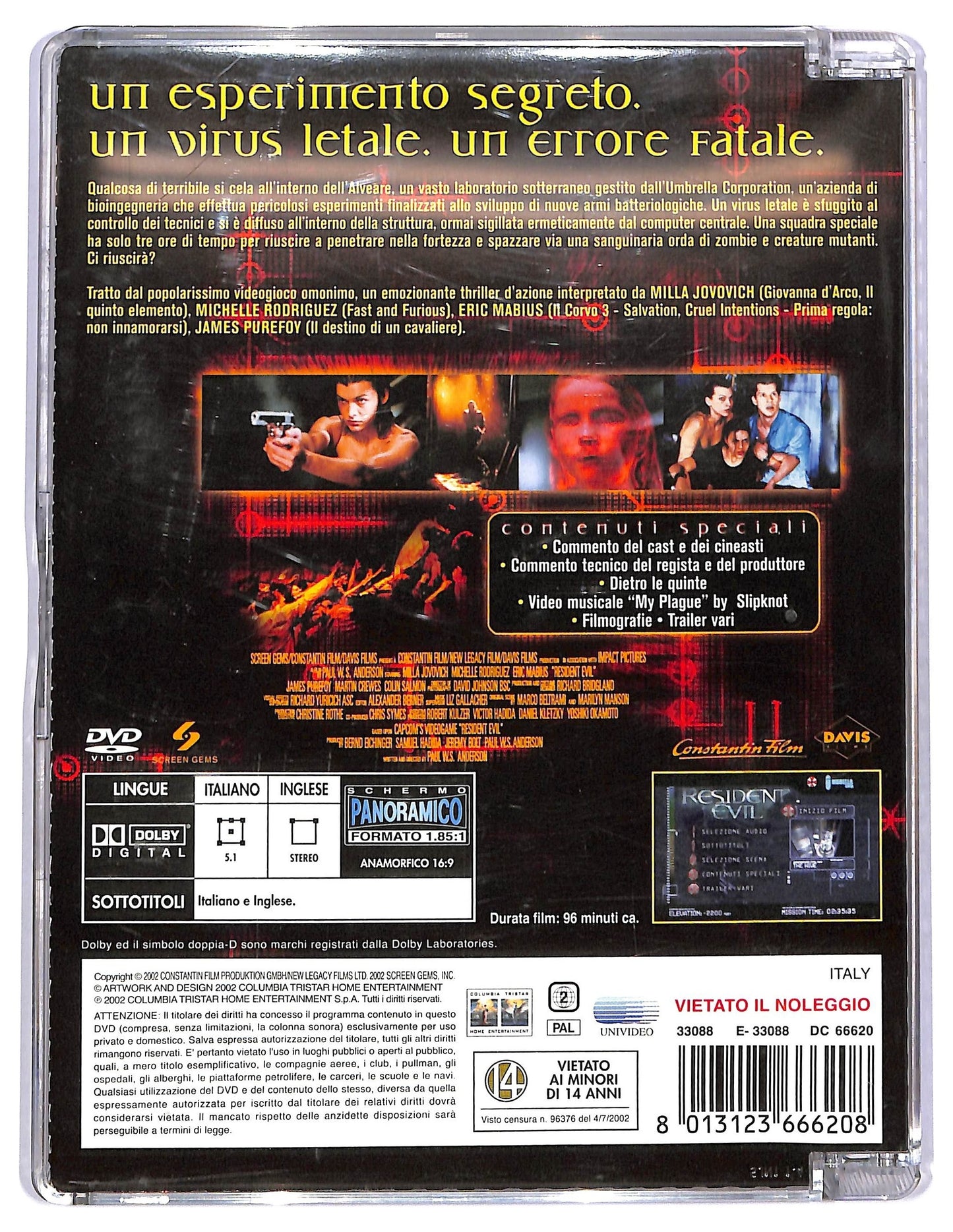 EBOND Resident Evil SJB DVD D774625