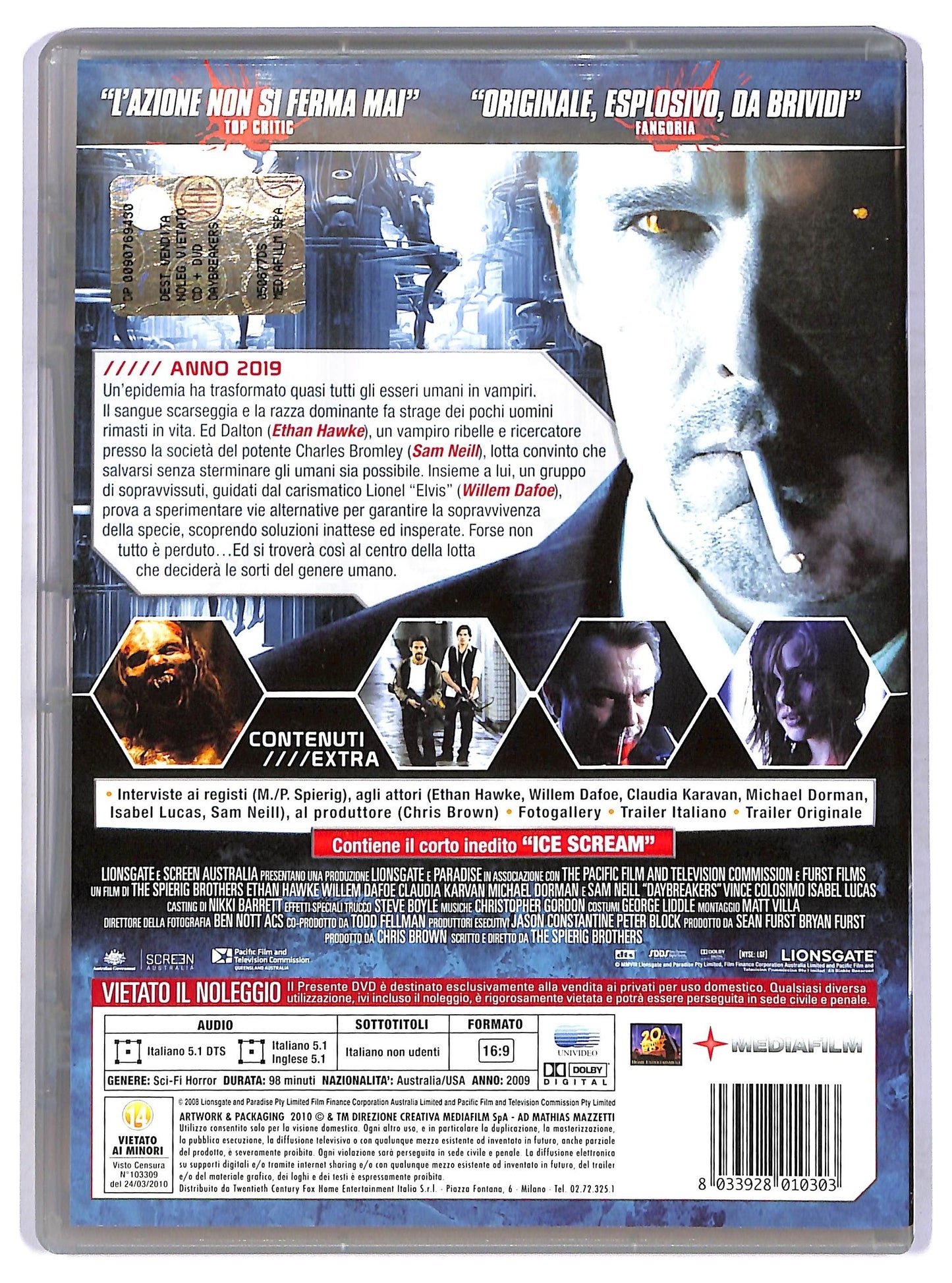 EBOND Daybreakers - L'ultimo vampiro DVD D774644