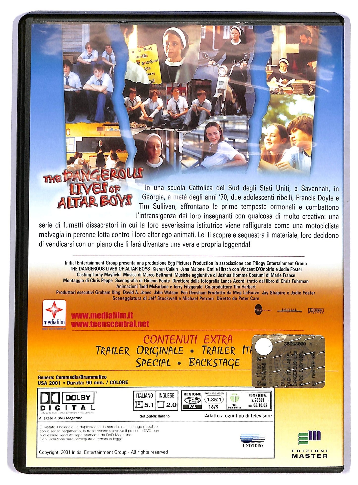 EBOND The Dangerous Lives of Altar Boys EDITORIALE DVD D774660