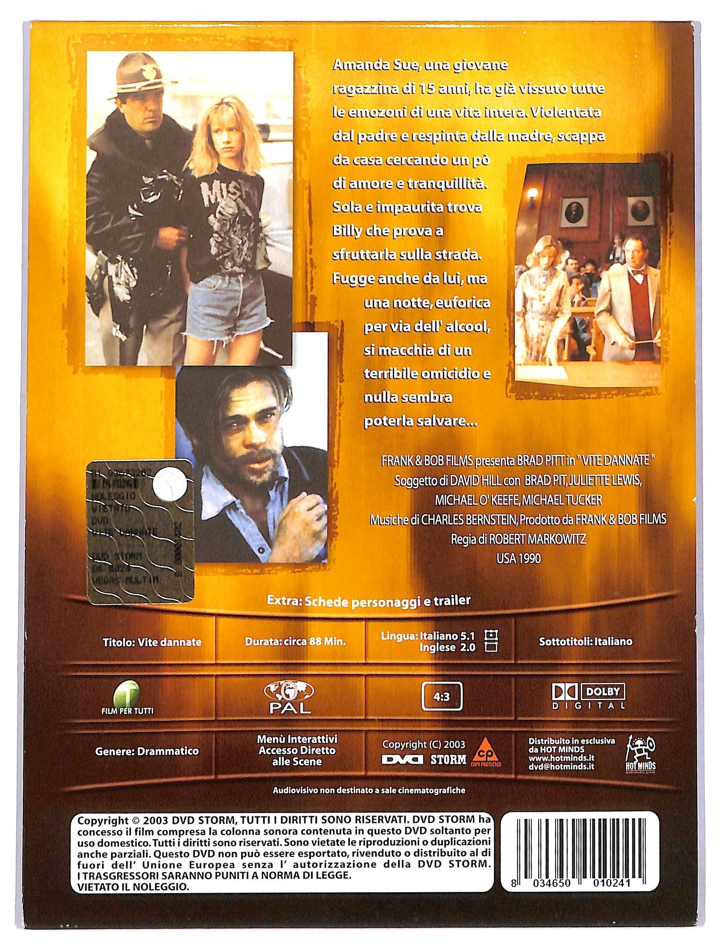 EBOND Vite Dannate DIGIPACK DVD D774740