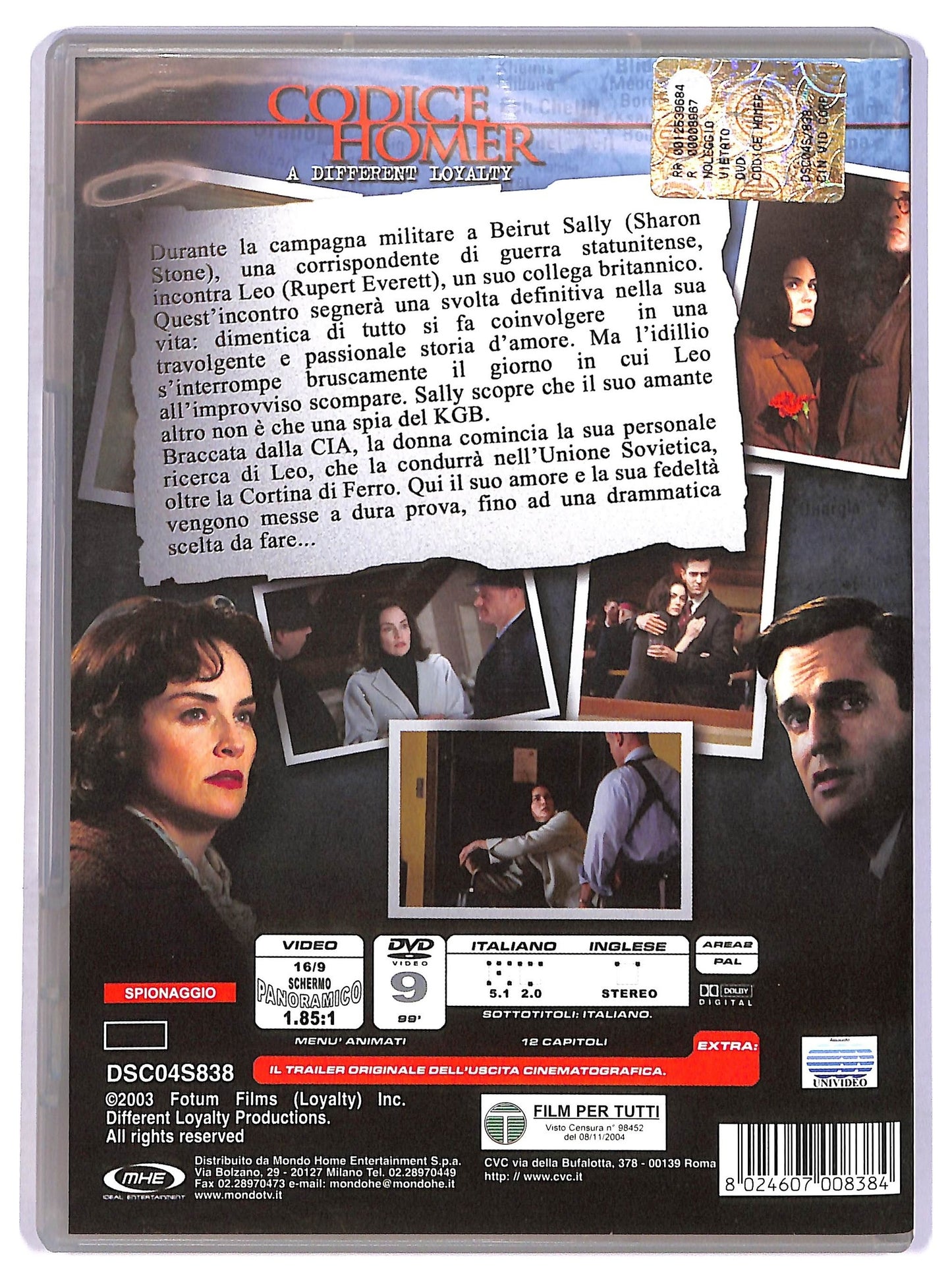 EBOND Codice Homer Noleggio DVD D774753