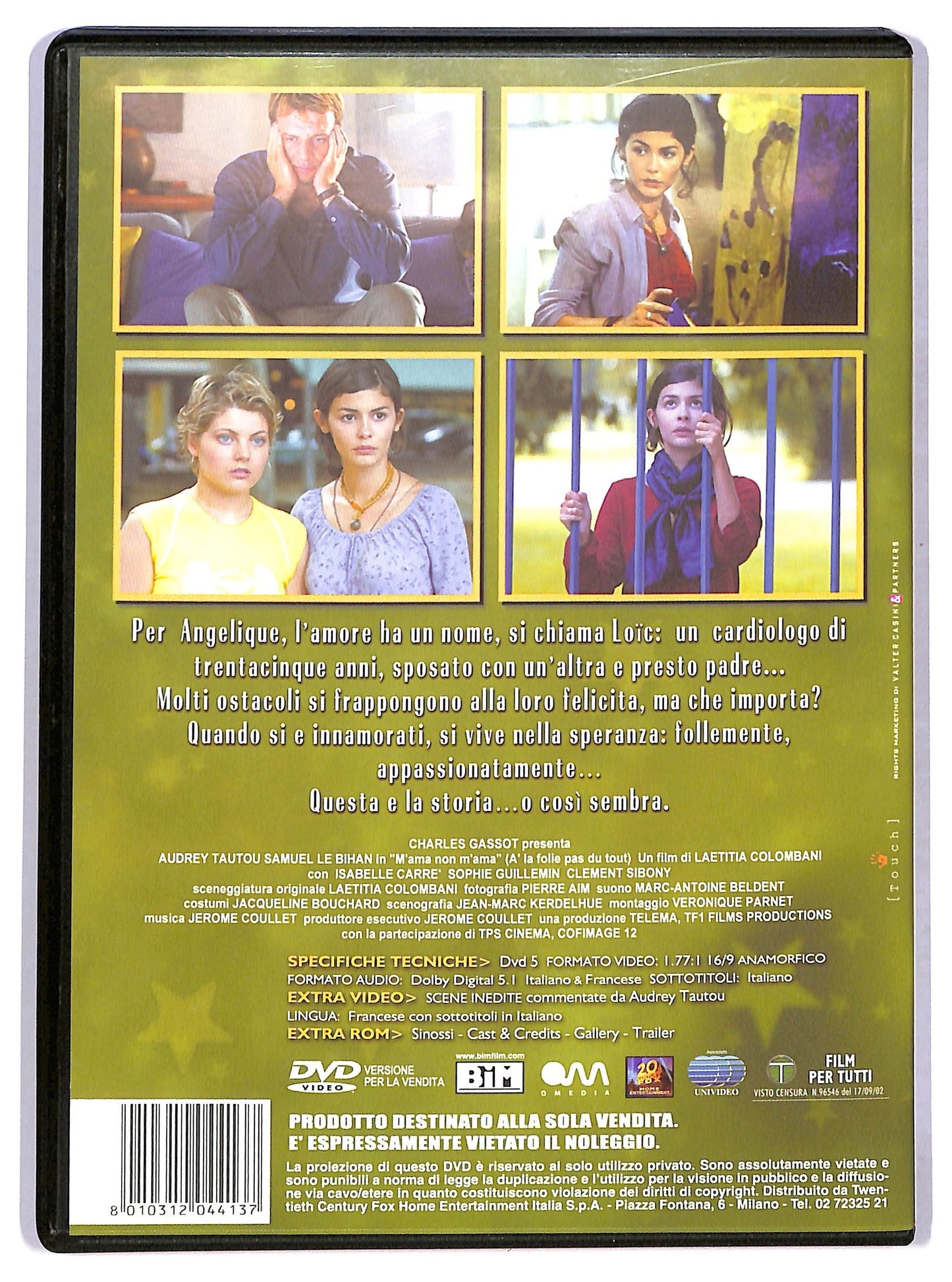 EBOND Ebondm'ama Non M'ama DVD D774827