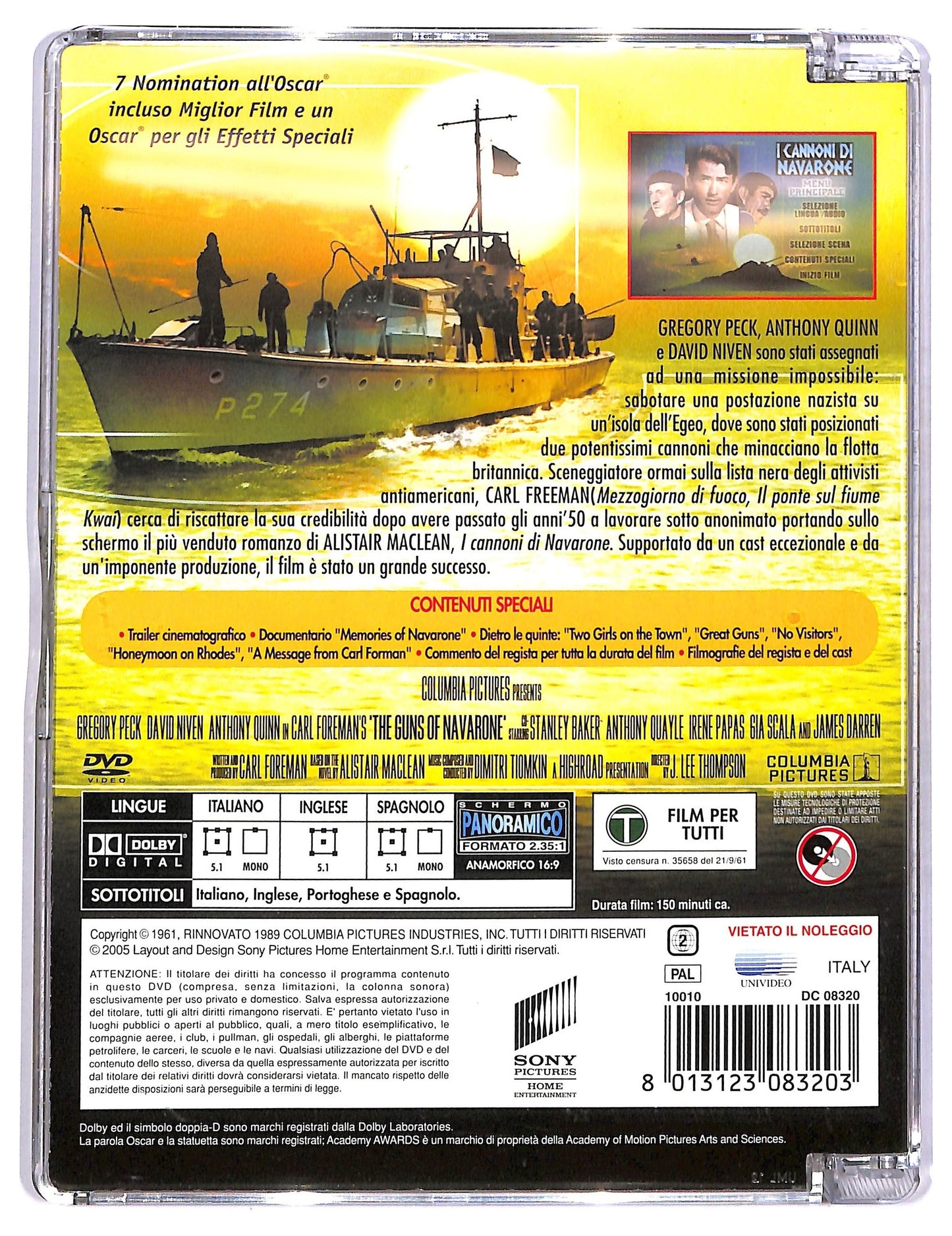EBOND i Cannoni Di Navarone DVD Sjb D774830