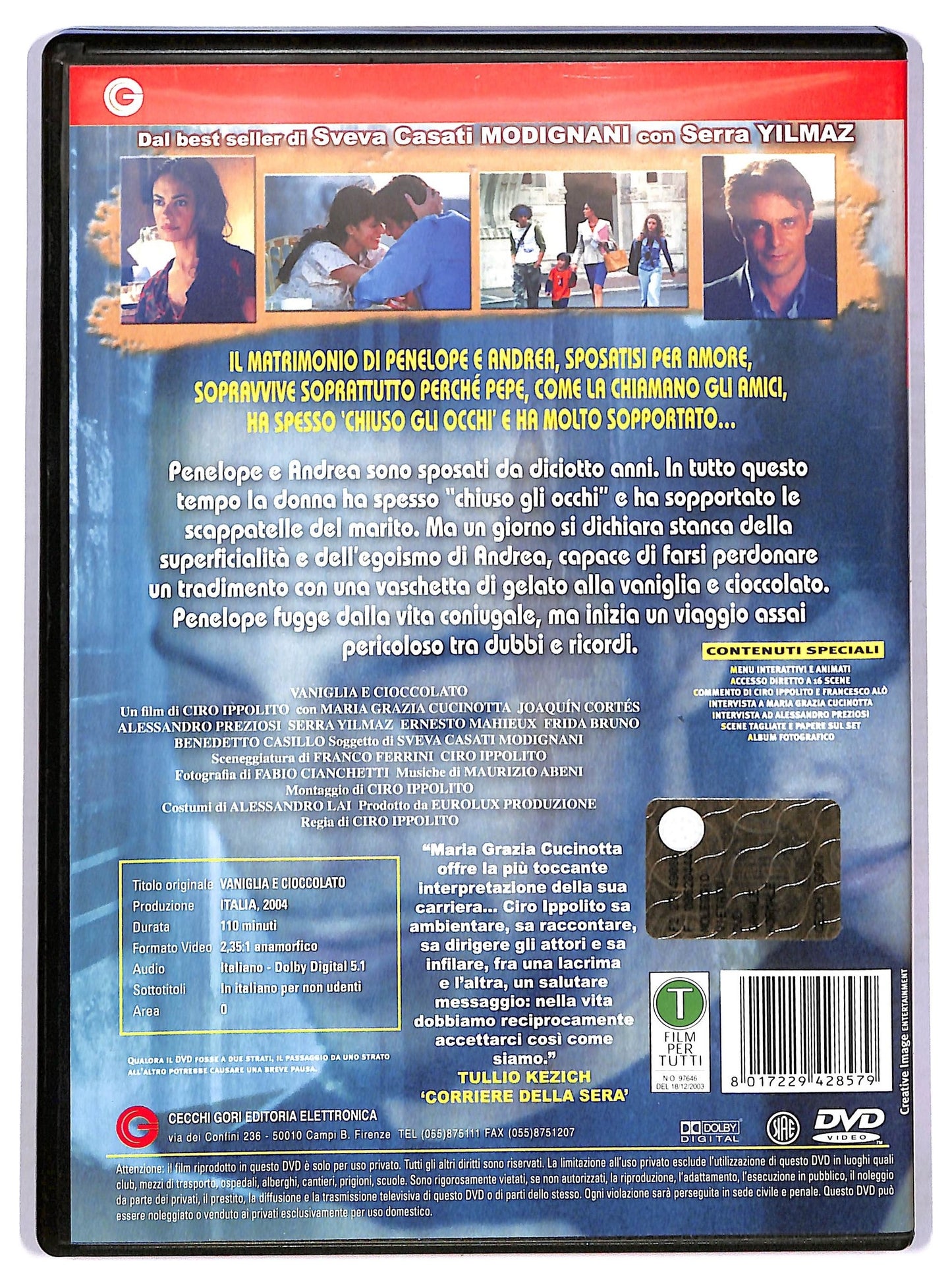 EBOND Vaniglia e cioccolato DVD D774839