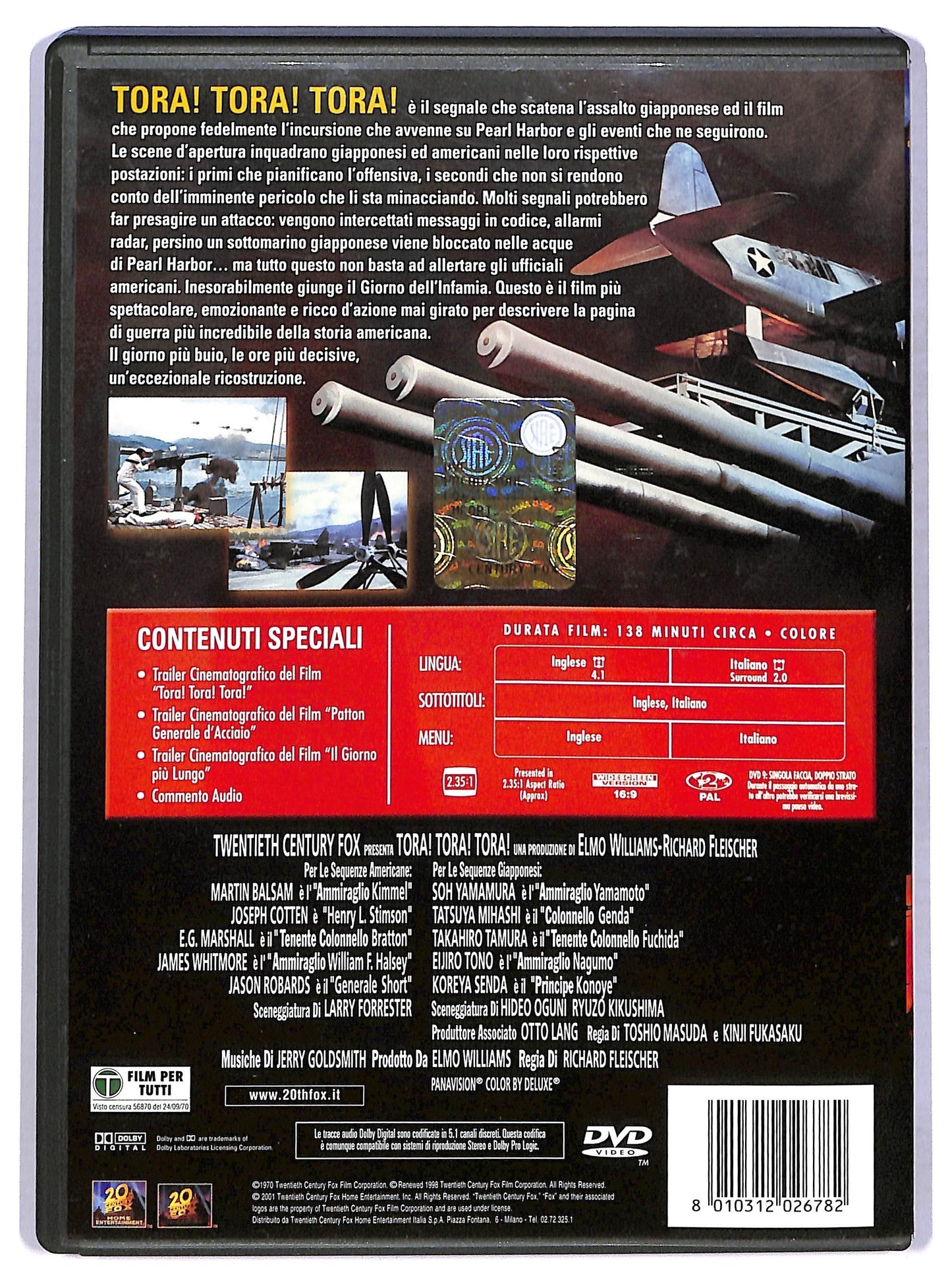 EBOND Tora! Tora! Tora! DVD D775025