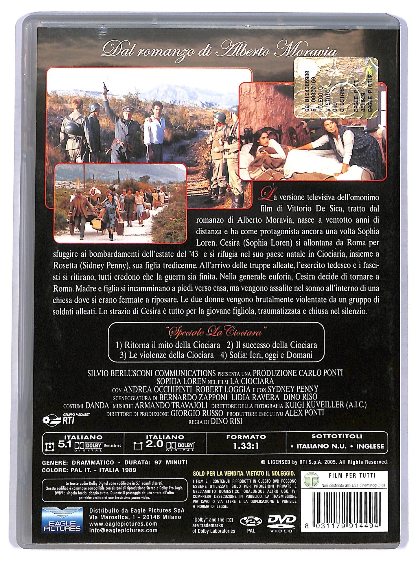 EBOND La Ciociara DVD D775058