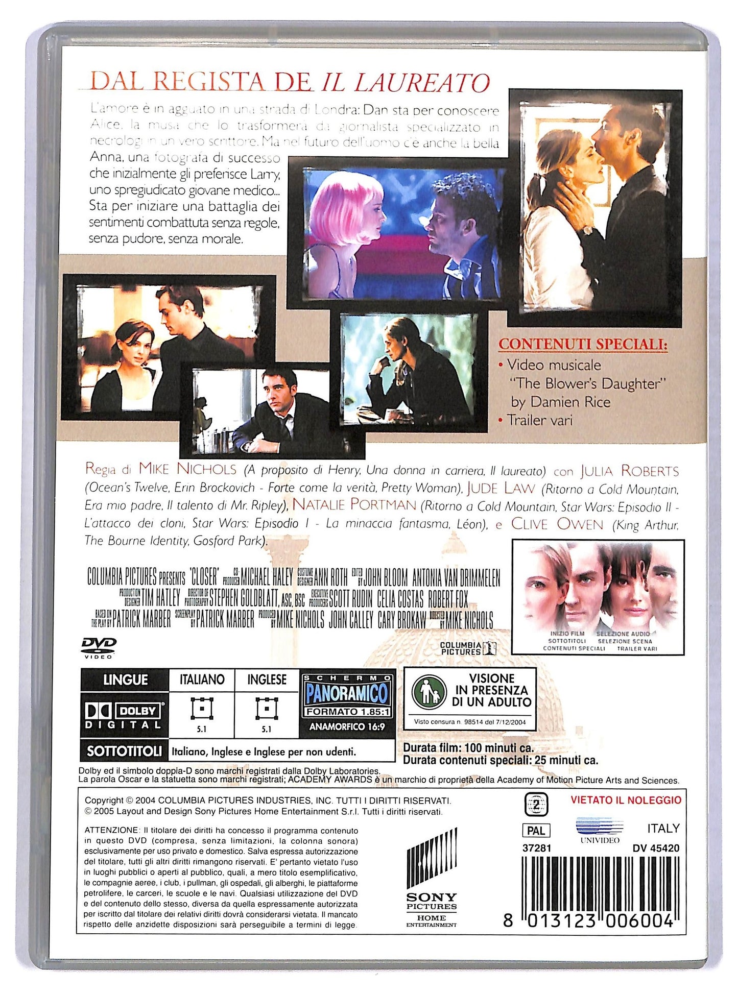 EBOND Closer DVD D775101