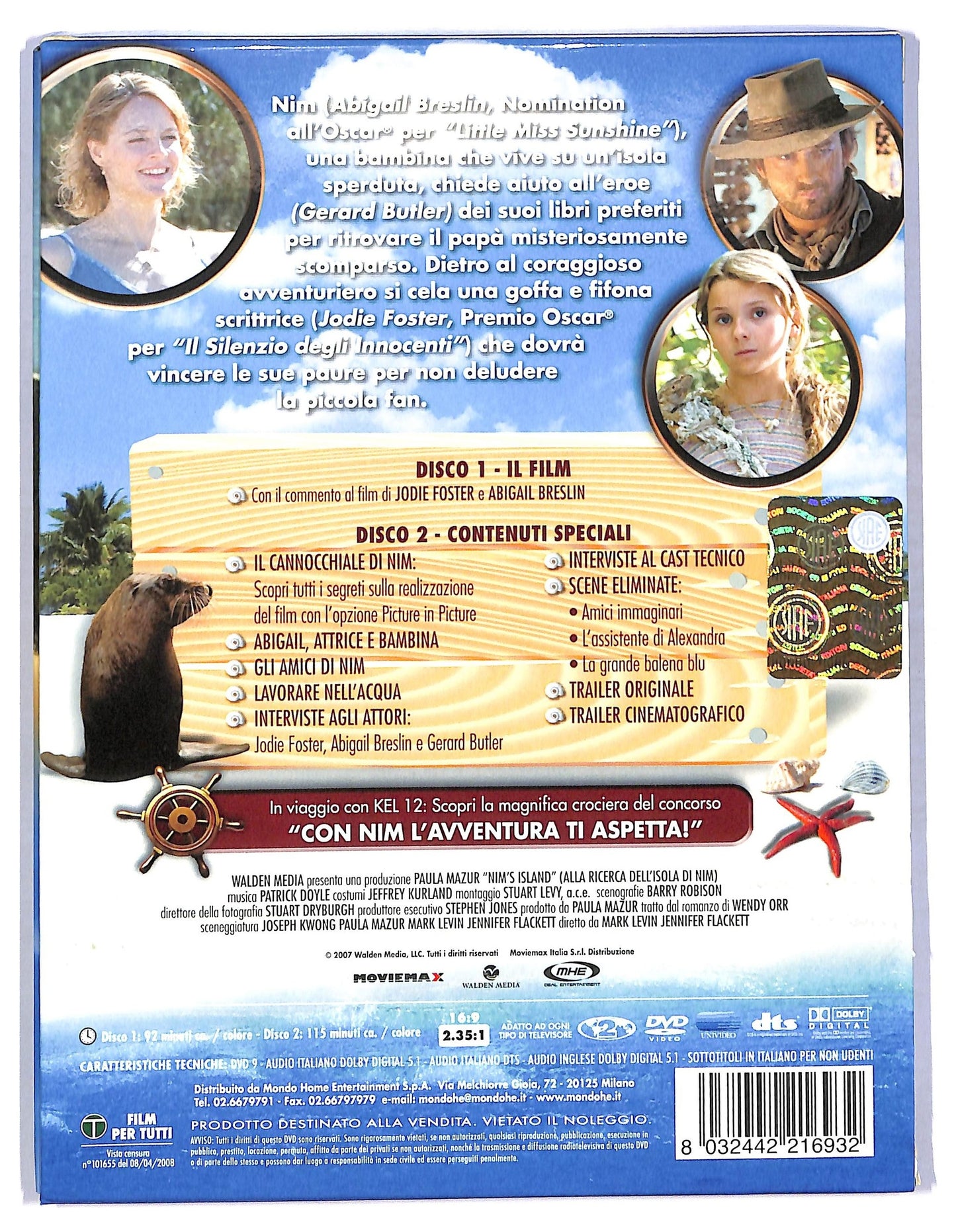 EBOND Alla Ricerca Dell'Isola Di Nim (Special Edition) (2 Dvd) DVD D775115