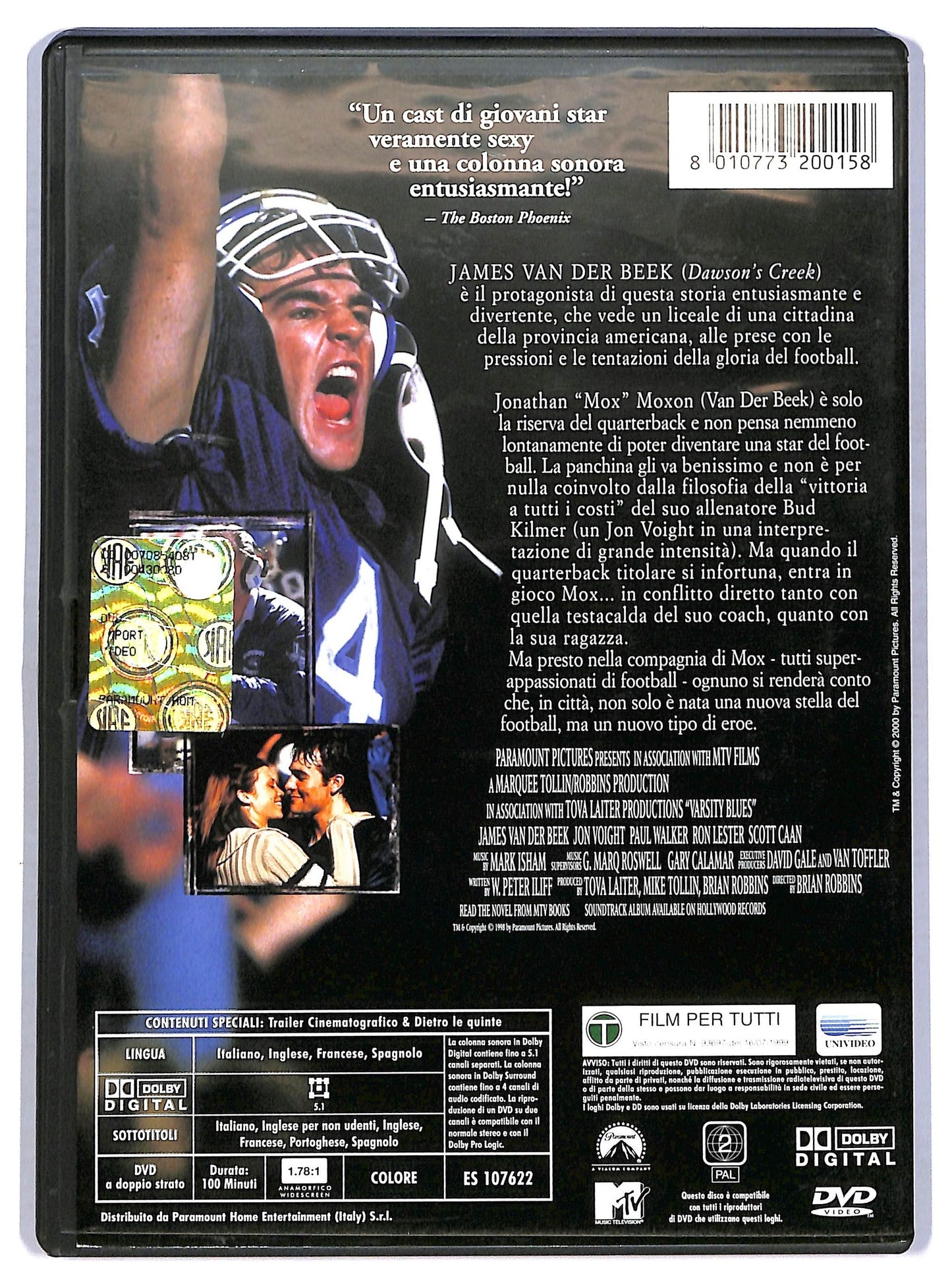 EBOND Varsity Blues DVD D775124