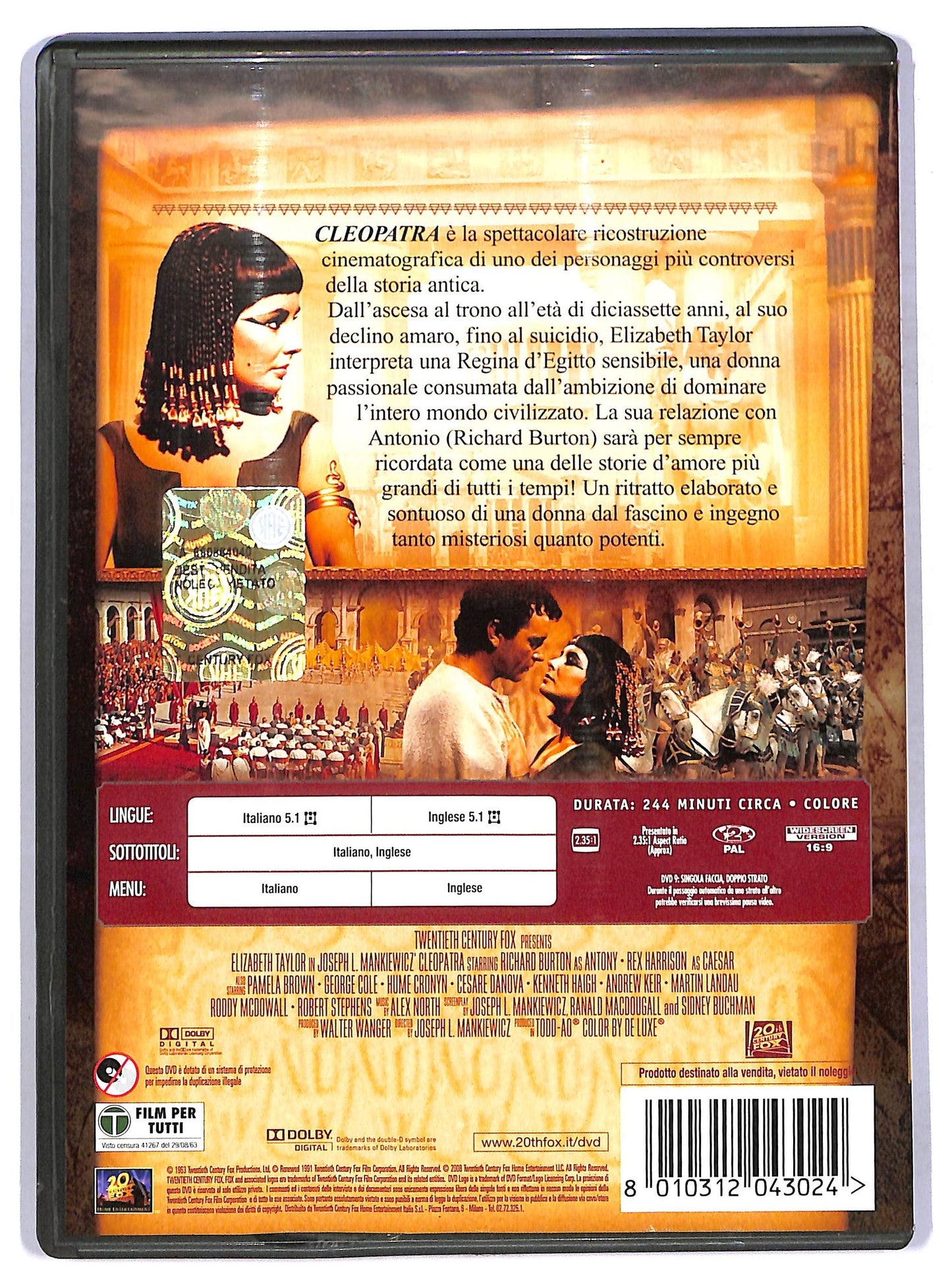 EBOND Cleopatra DVD D775136