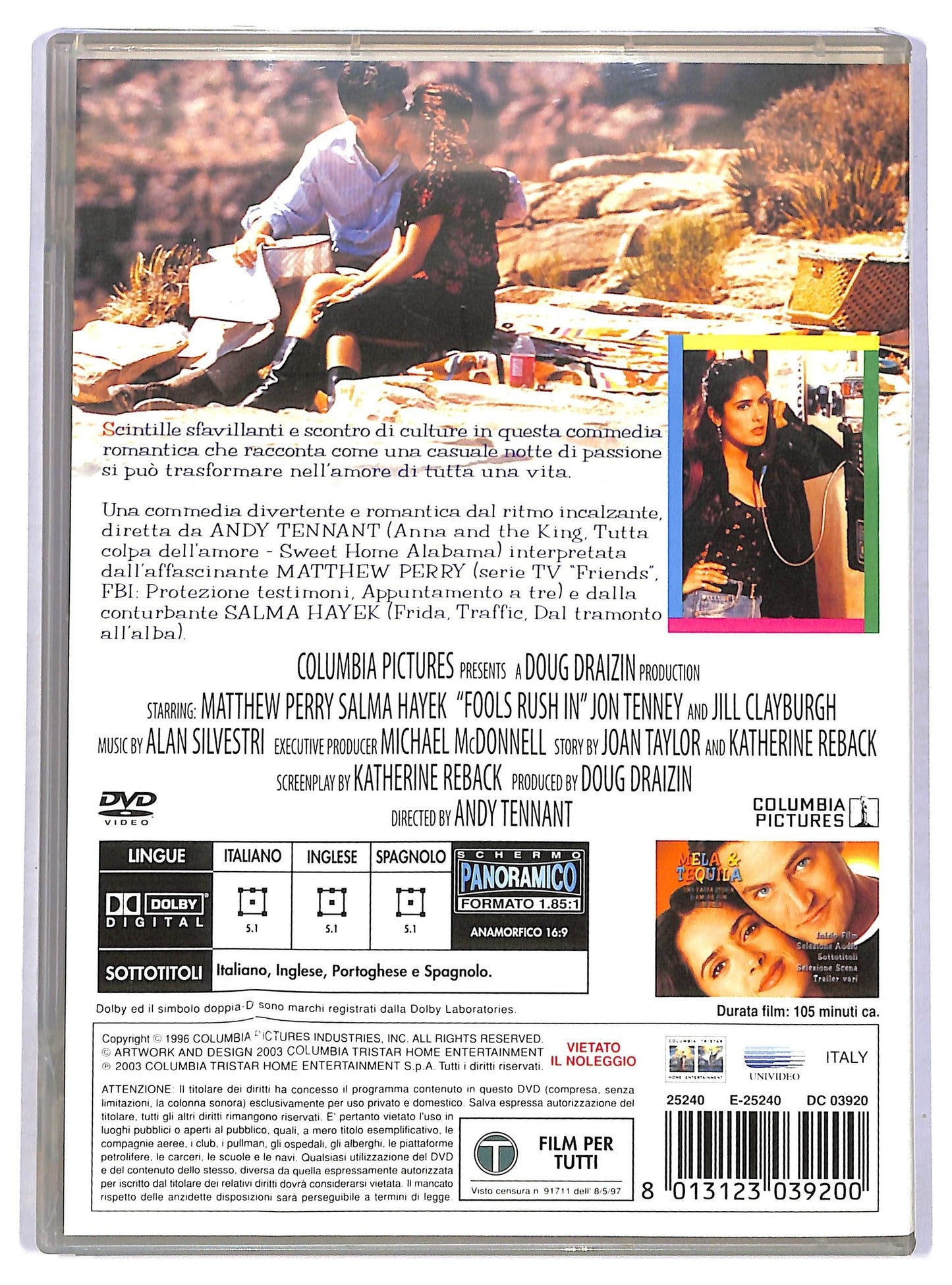 EBOND Mela & Tequila EDITORIALE DVD D775137