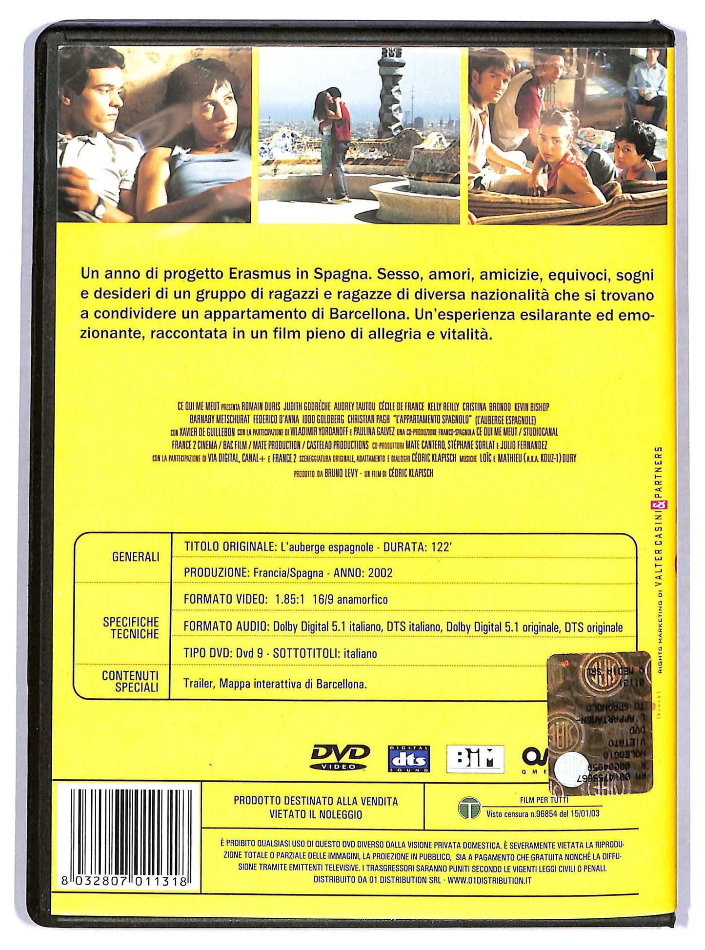 EBOND L'appartamento Spagnolo DVD D775248