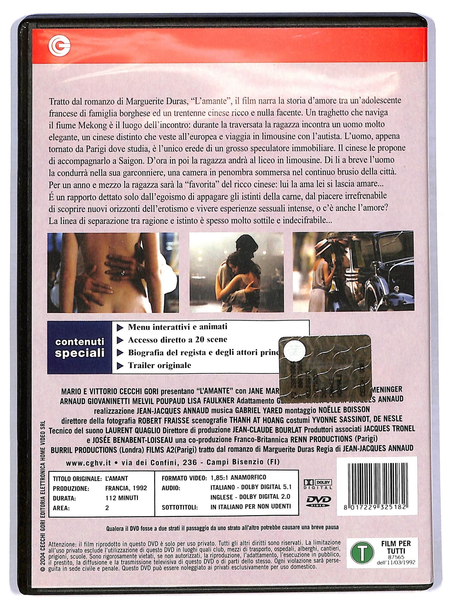 EBOND L'Amante DVD D775251