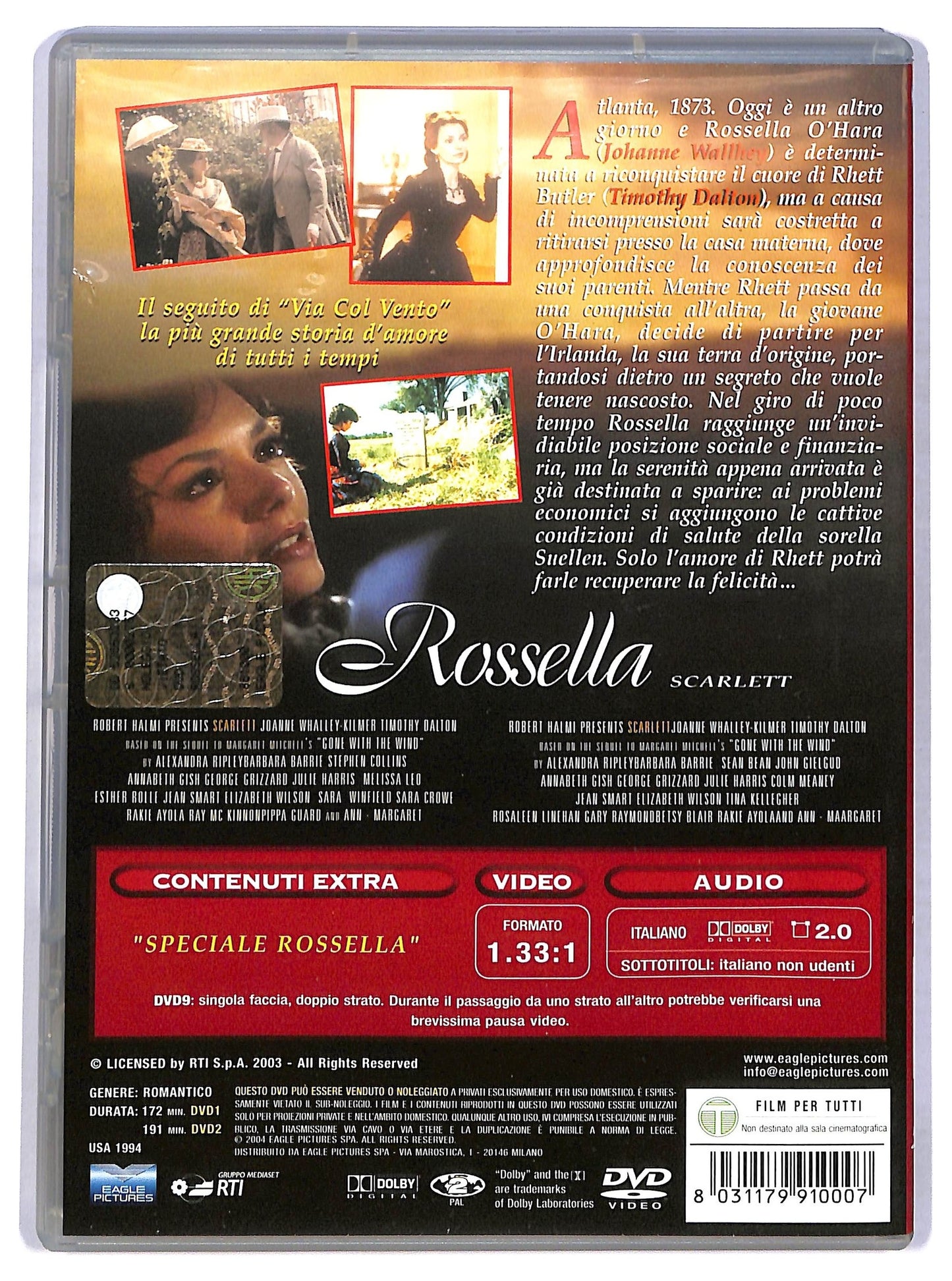 EBOND Rossella Scarlett 2 DVD D775316