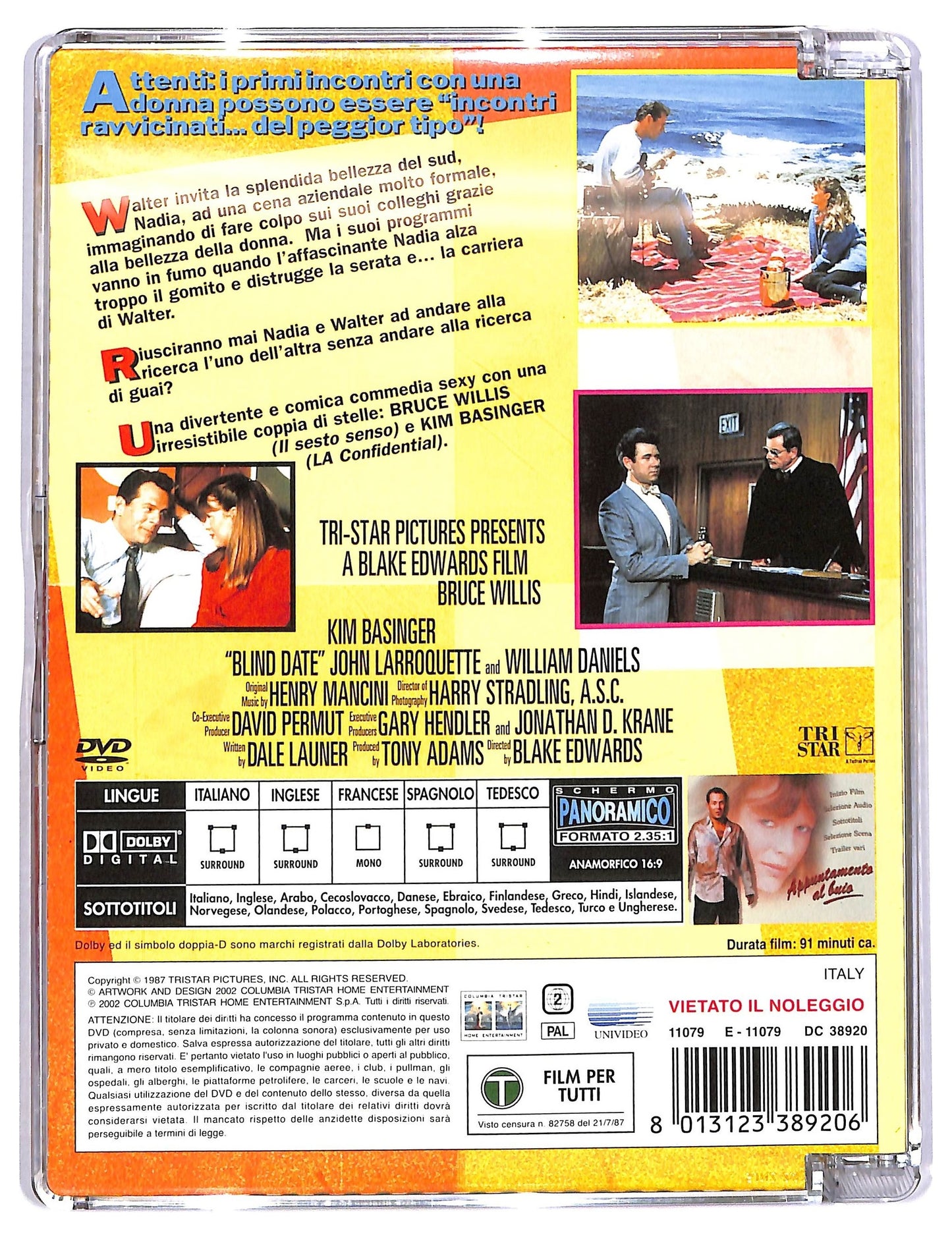 EBOND Appuntamento Al Buio SJB DVD D775357