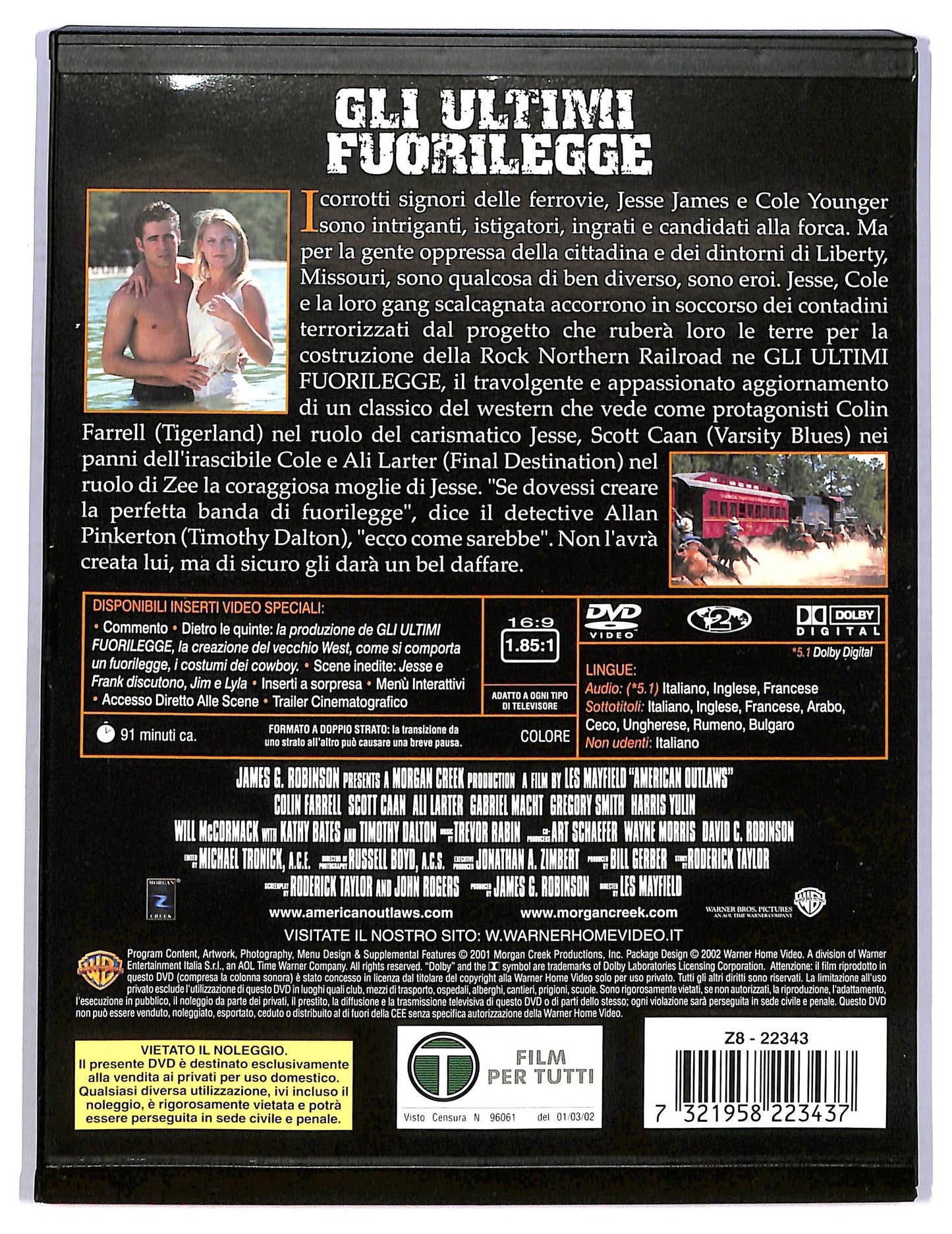 EBOND Gli Ultimi Fuorilegge Snapper DVD D775434