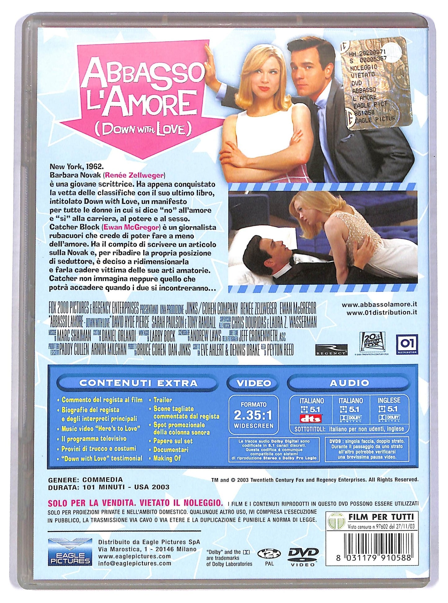 EBOND Abbasso l'amore DVD D775455