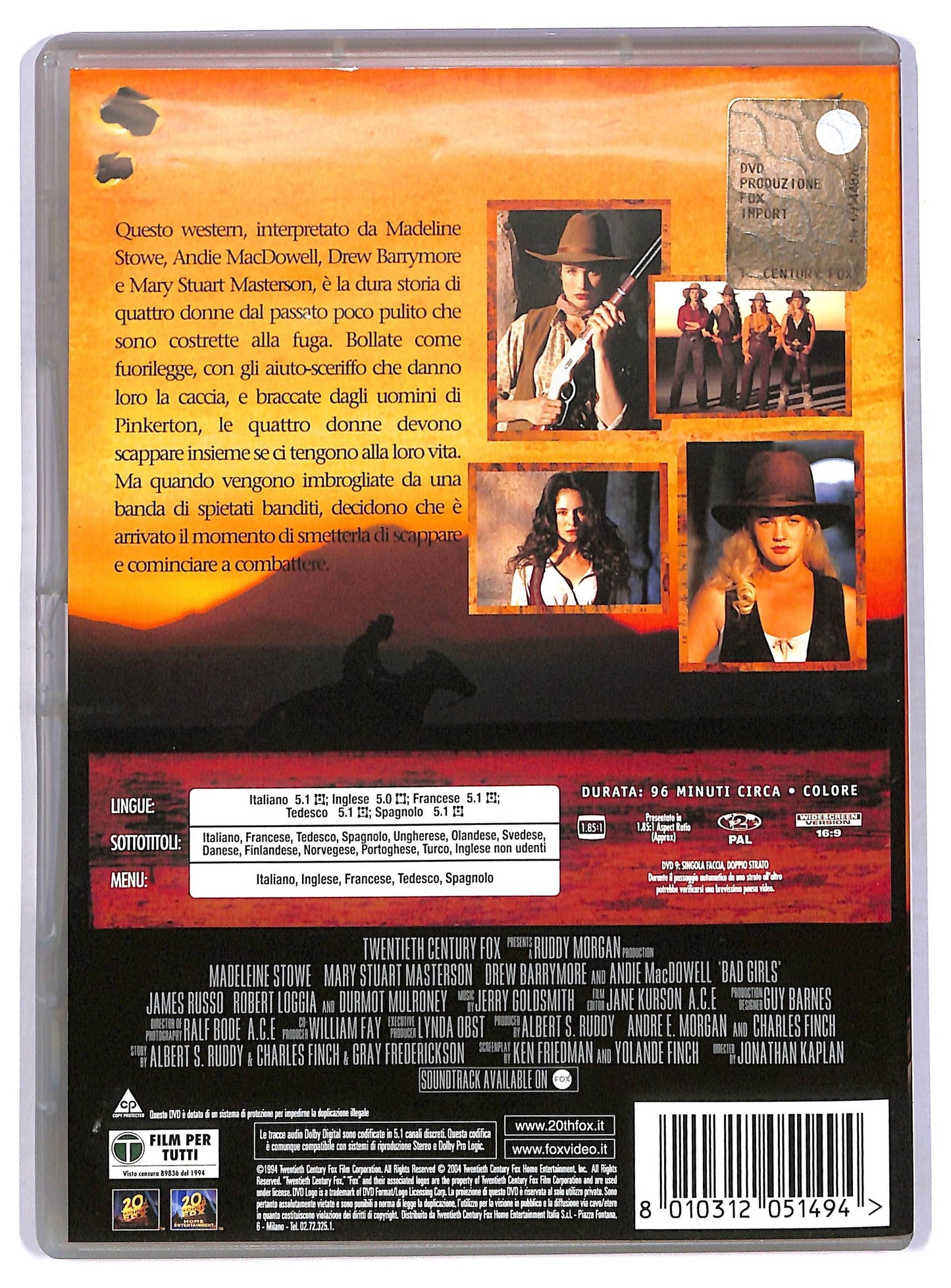 EBOND Bad Girls DVD D775513