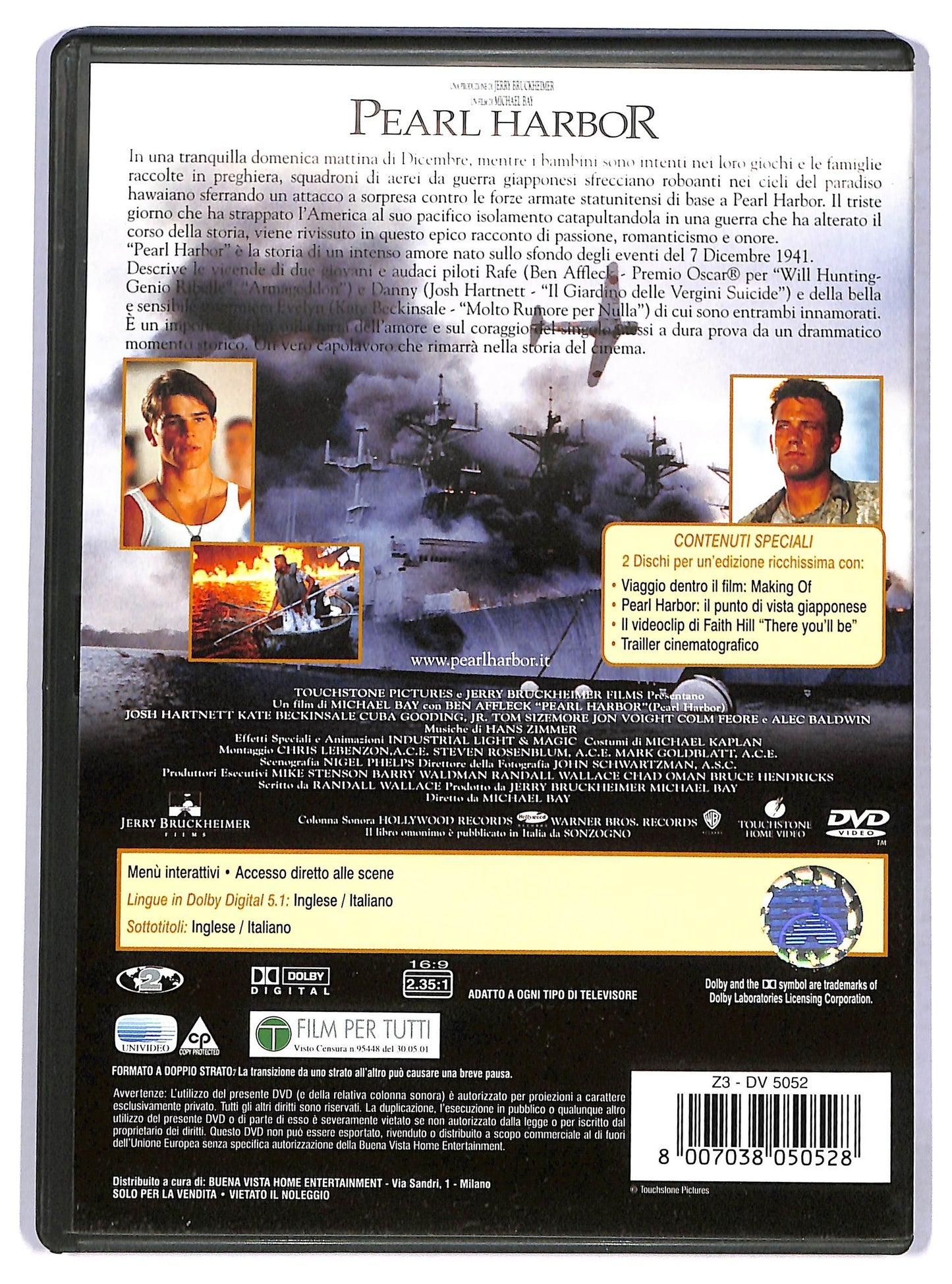 EBOND Pearl Harbor DVD D775515