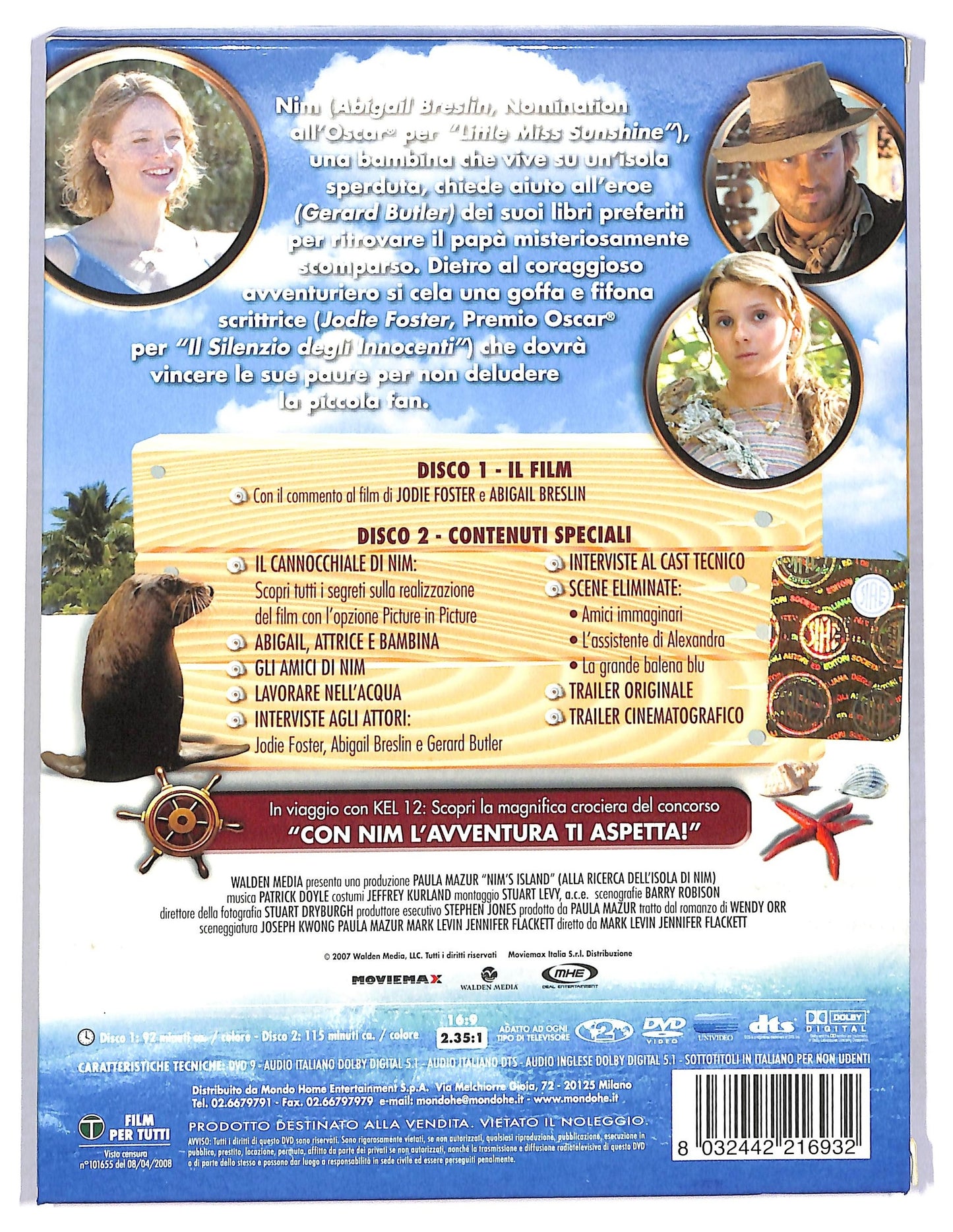 EBOND Alla Ricerca Dell'Isola Di Nim (Special Edition) (2 Dvd) DVD D775701