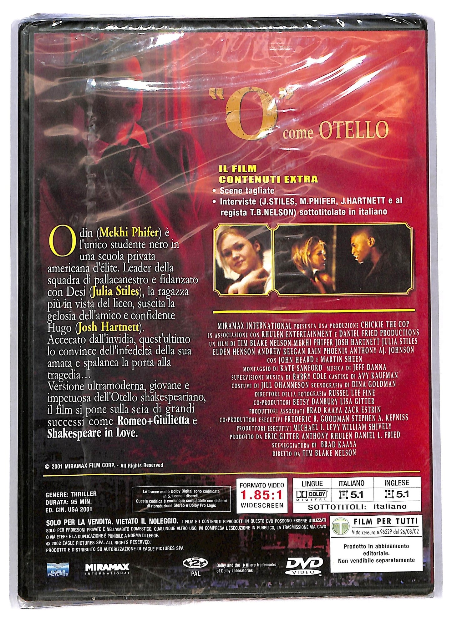 EBOND O Come Otello EDITORIALE DVD D775730