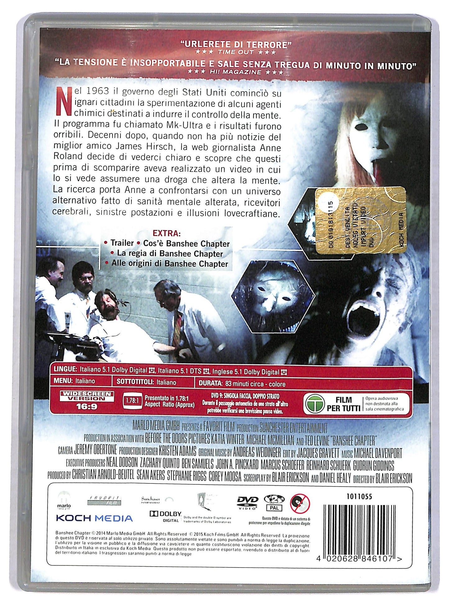 EBOND Banshee Chapter - I Files Segreti Della Cia DVD D775745
