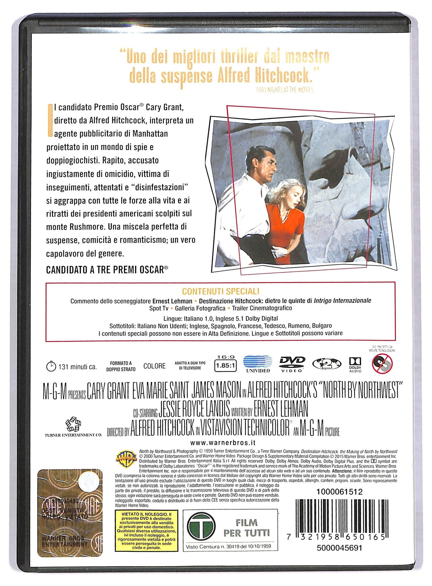 EBOND Intrigo Internazionale DVD D775767