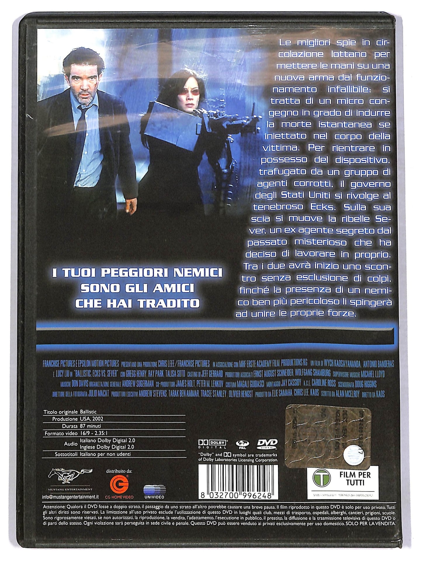 EBOND Ballistic DVD D775829