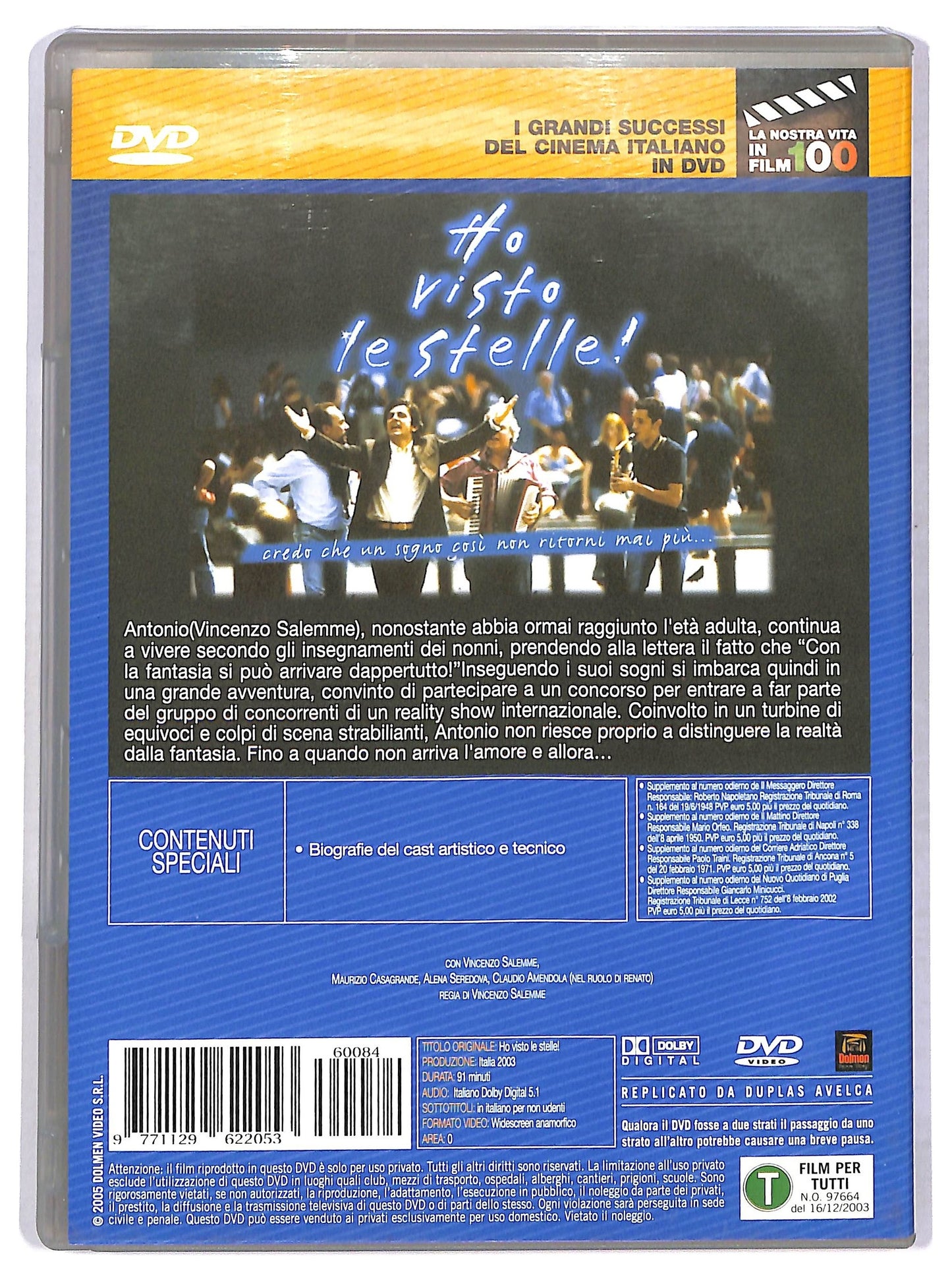 EBOND Cinema italiano - Ho visto le stelle! vol.84 EDITORIALE DVD D775837