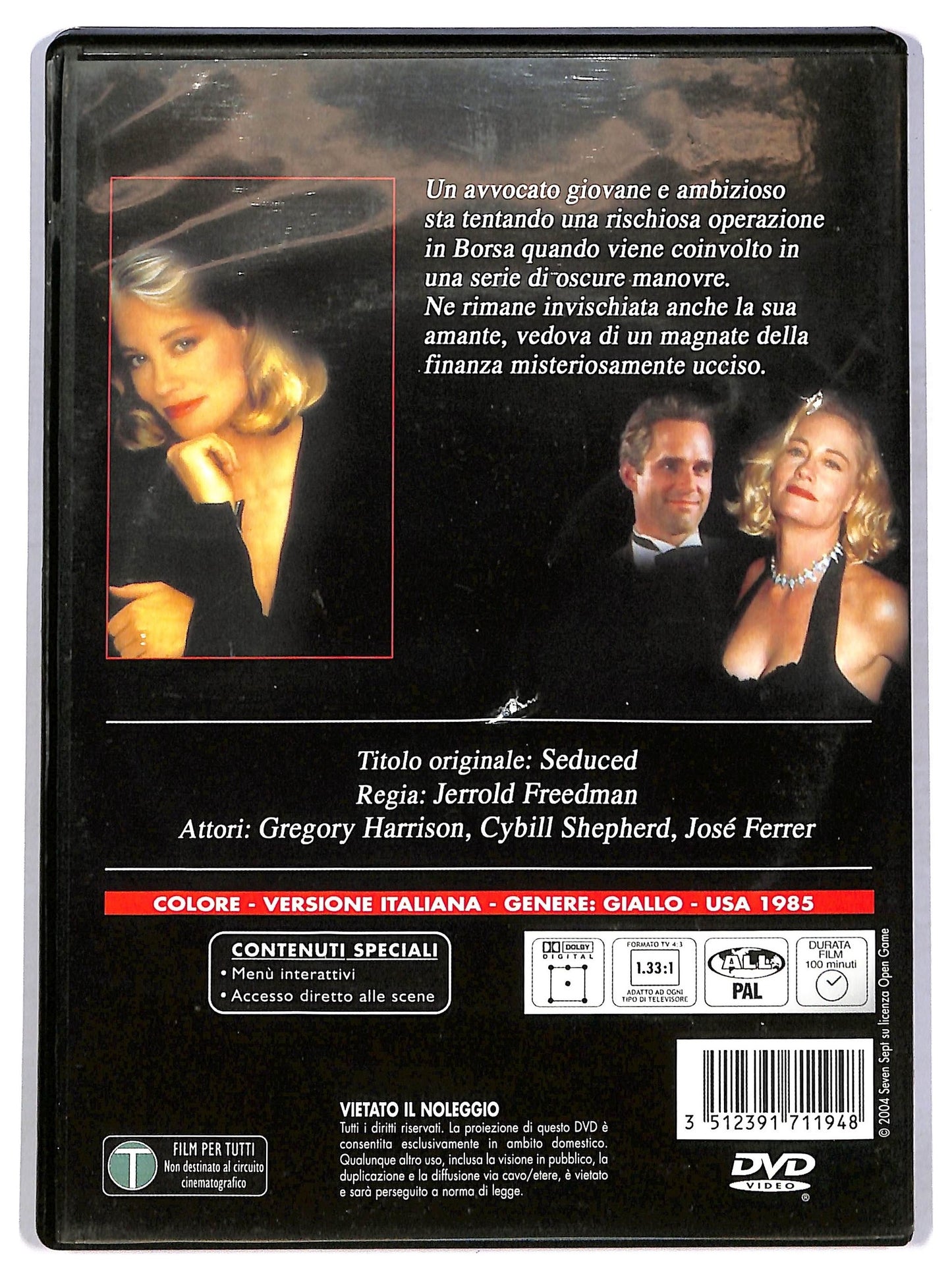 EBOND Seduced DVD D775848